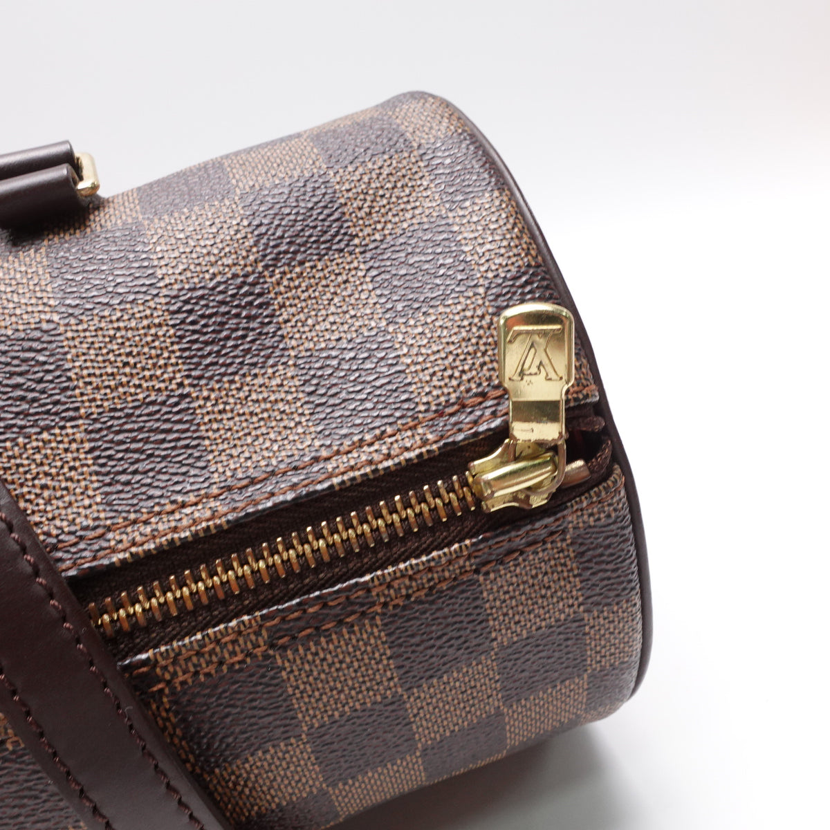 Pre-Owned Louis Vuitton Papillon Brown Damier Ebene Canvas Tote Bag T10457765
