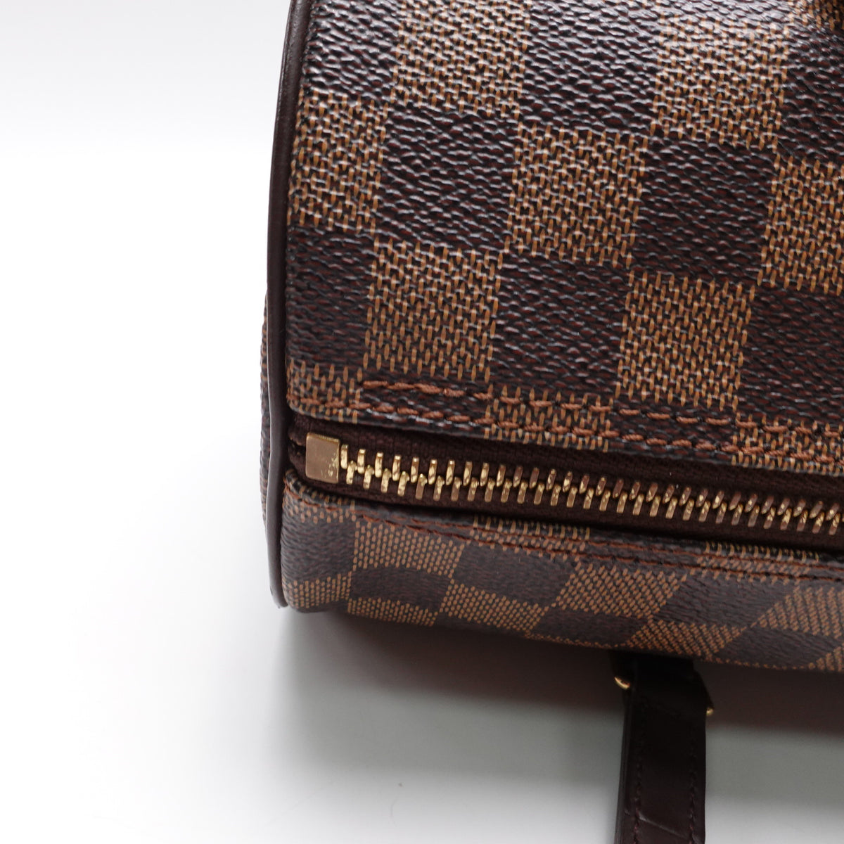 Pre-Owned Louis Vuitton Papillon Brown Damier Ebene Canvas Tote Bag T10457765