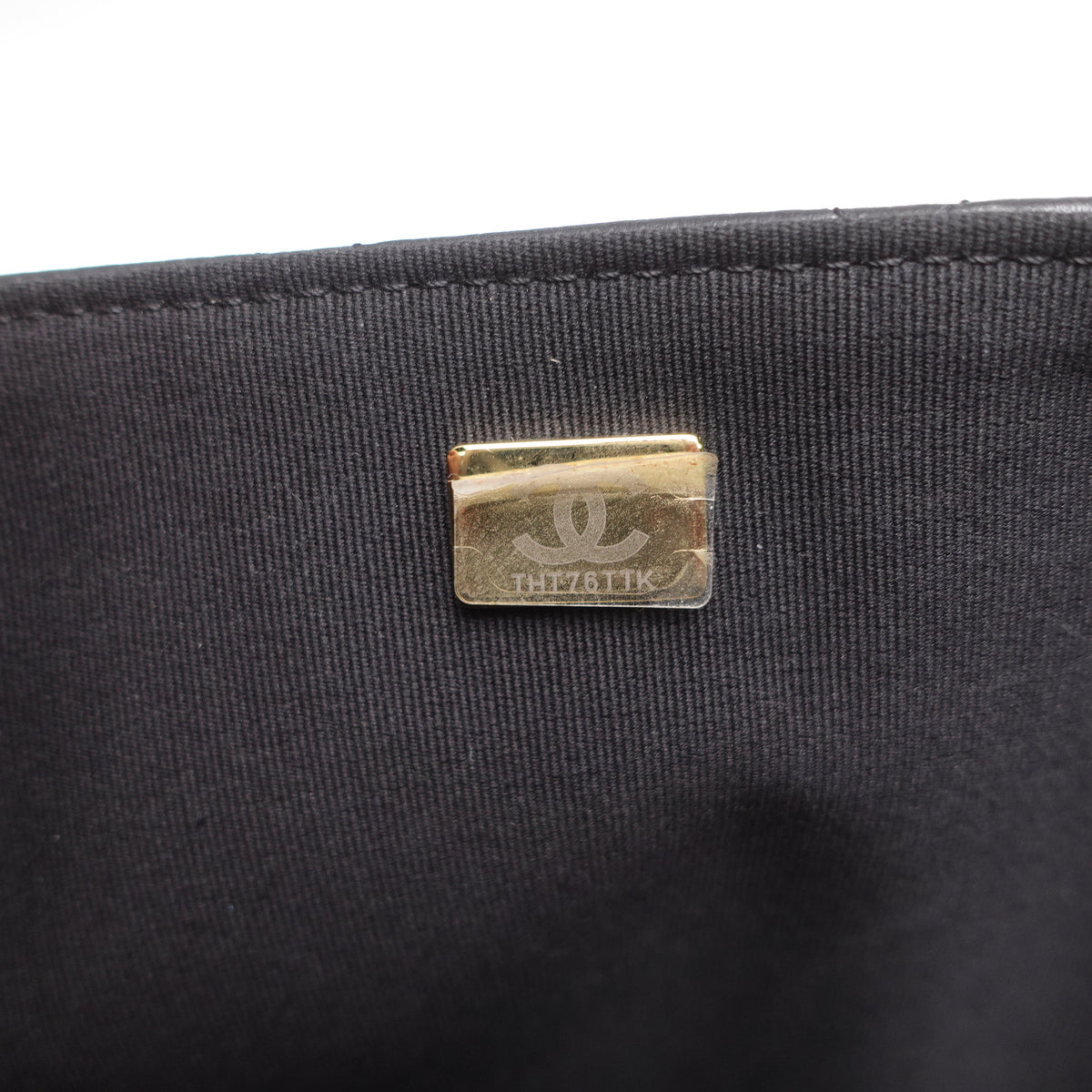 Pre-Owned Chanel Classic Flap Black Calfskin Leather Shoulder Bag T10458439