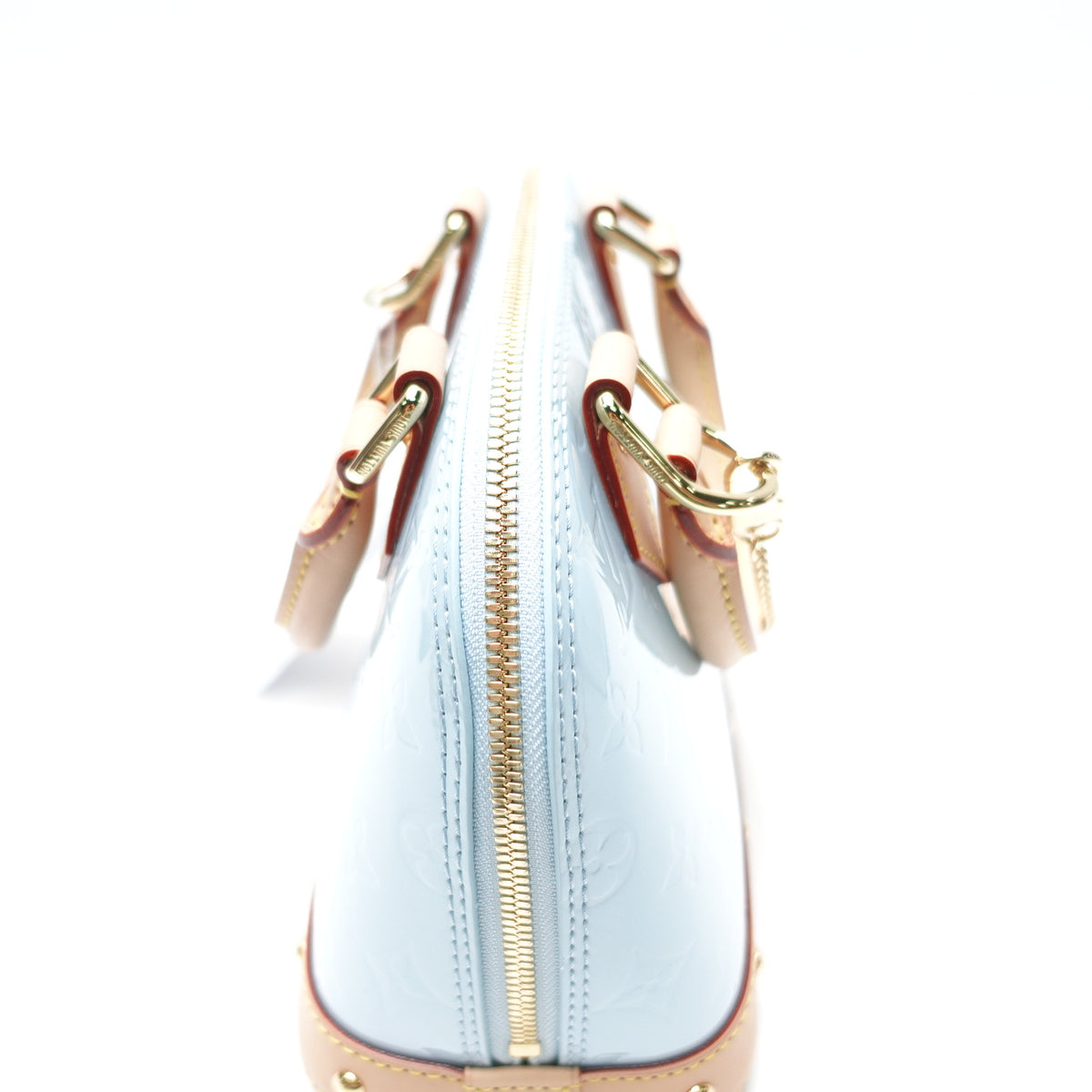 Pre-Owned Louis Vuitton Alma BB  Blue Vernis Shoulder Bag T10461974