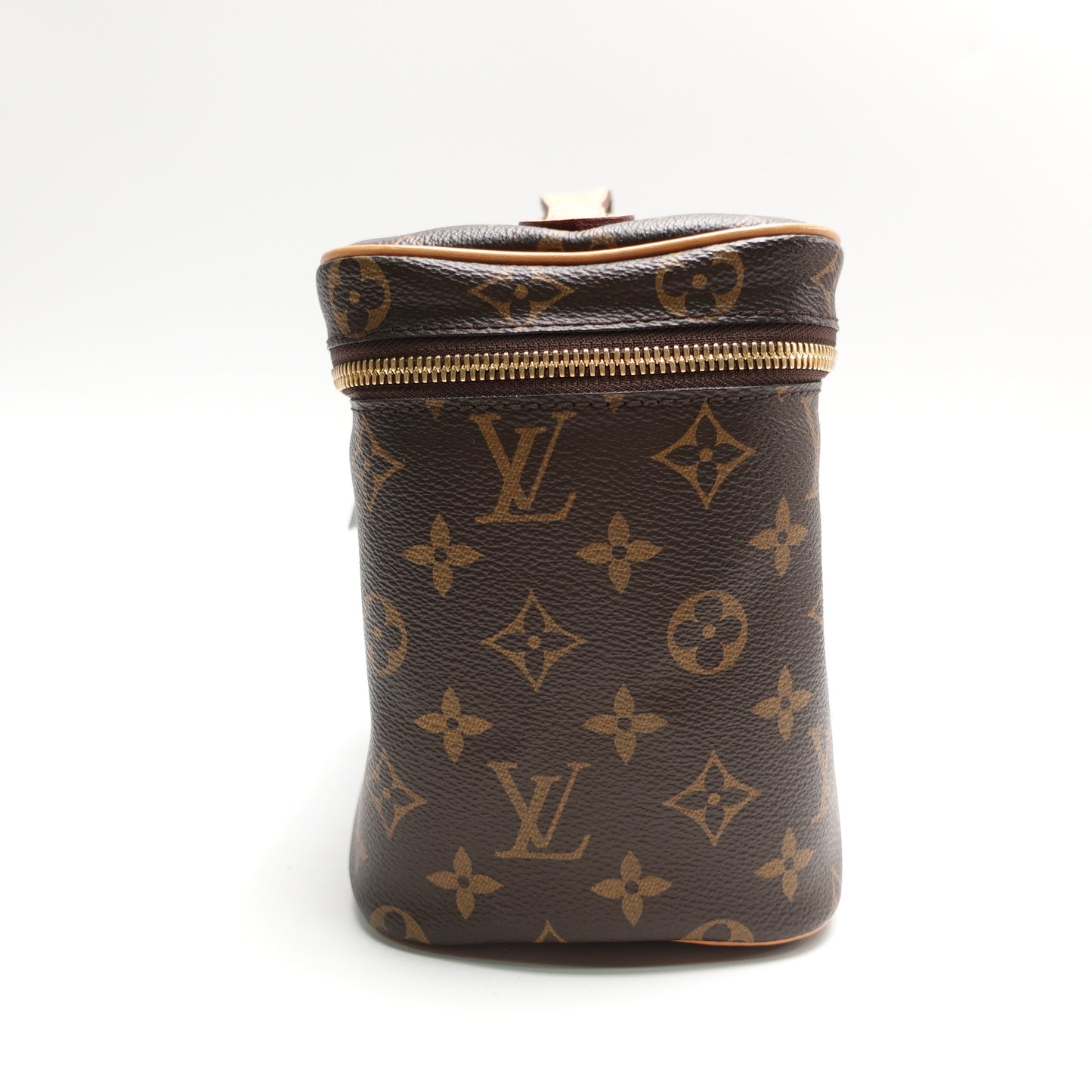 Pre-Owned Louis Vuitton Nice BB Brown Monogram Canvas Tote Bag T10462169