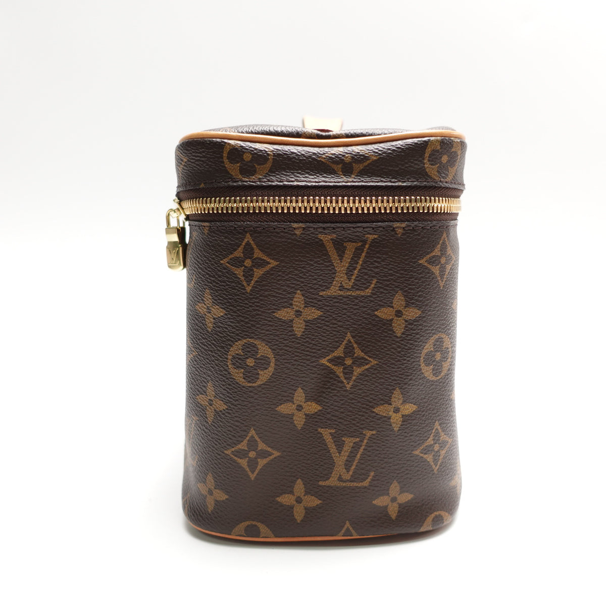 Pre-Owned Louis Vuitton Nice BB Brown Monogram Canvas Tote Bag T10462169