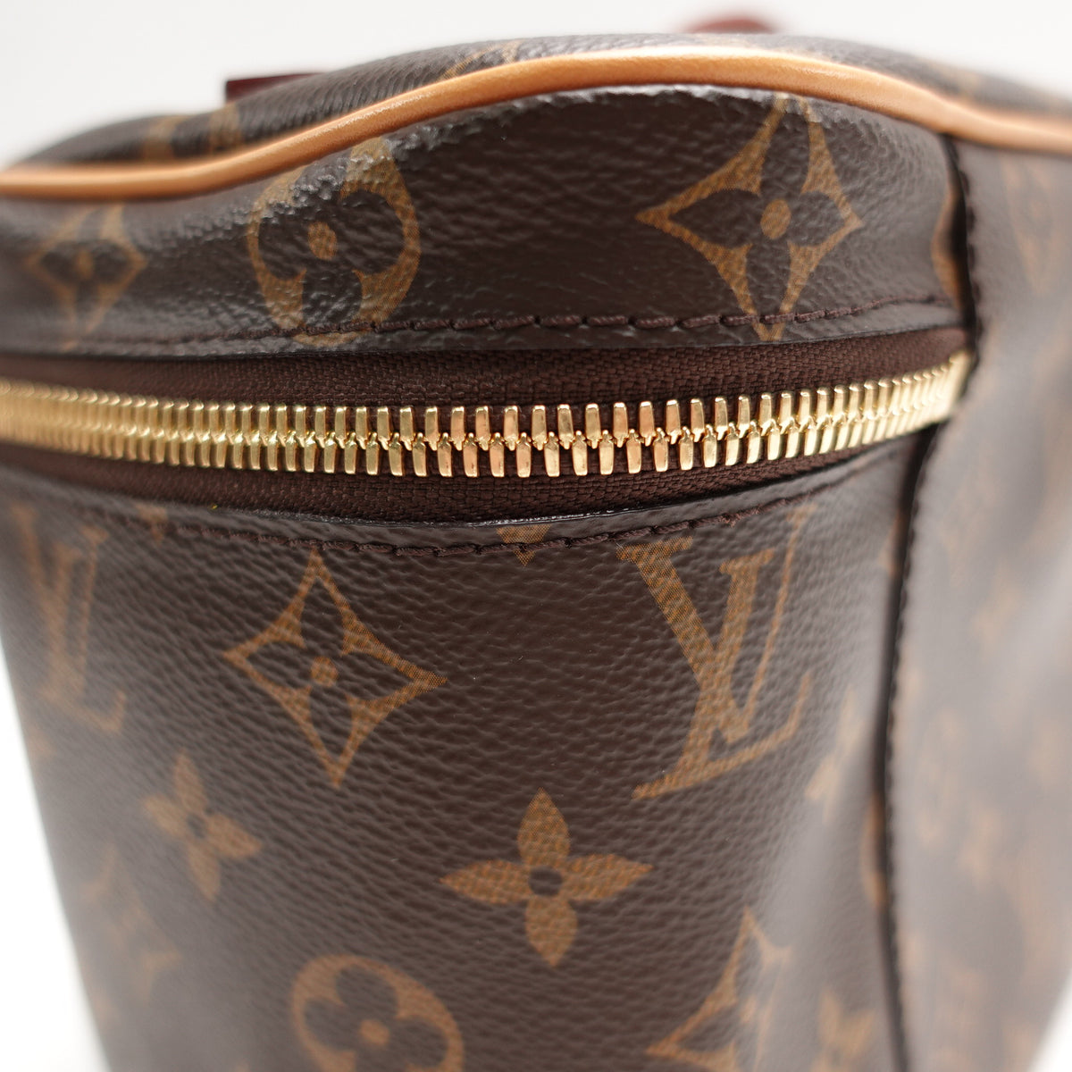 Pre-Owned Louis Vuitton Nice BB Brown Monogram Canvas Tote Bag T10462169