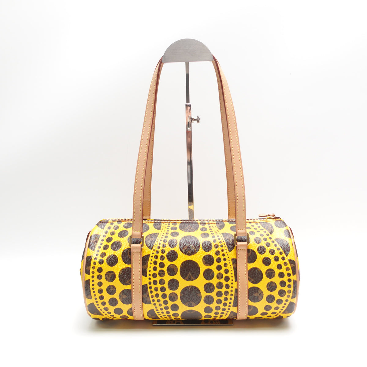Pre-Owned Louis Vuitton Papillon Yellow Coated Canvas Tote Bag T10462460