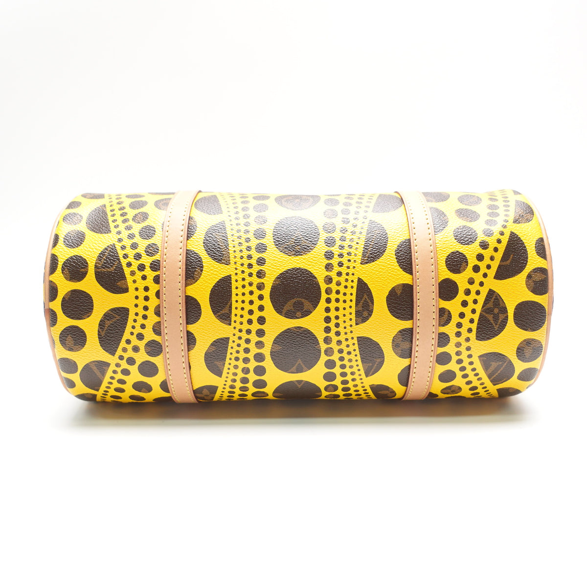 Pre-Owned Louis Vuitton Papillon Yellow Coated Canvas Tote Bag T10462460
