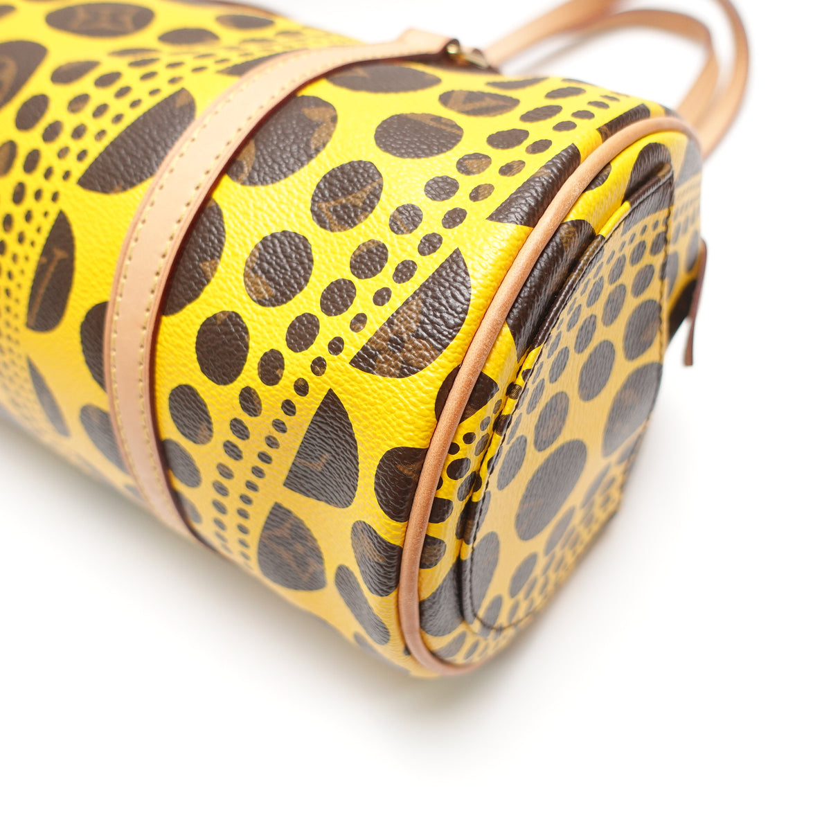 Pre-Owned Louis Vuitton Papillon Yellow Coated Canvas Tote Bag T10462460