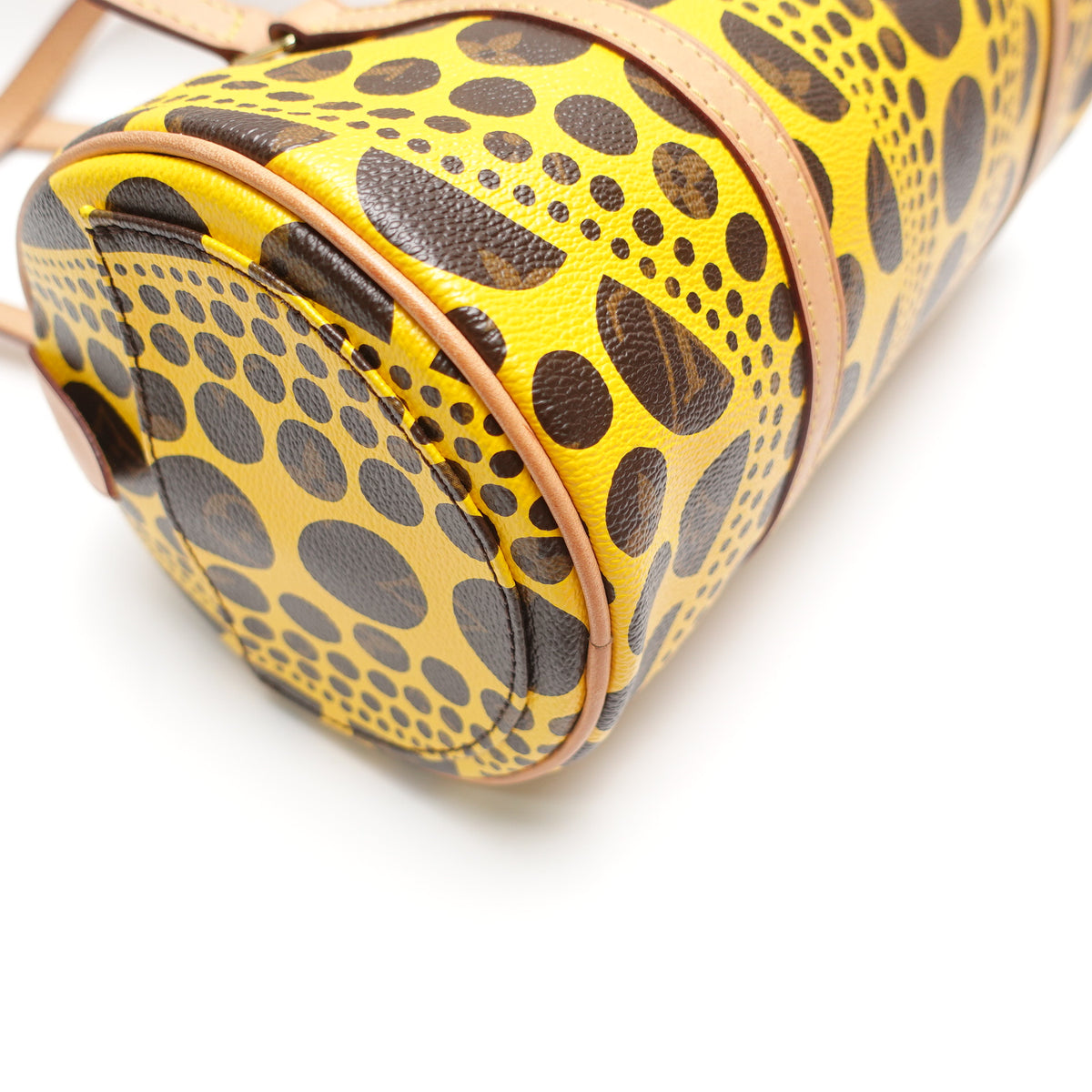 Pre-Owned Louis Vuitton Papillon Yellow Coated Canvas Tote Bag T10462460