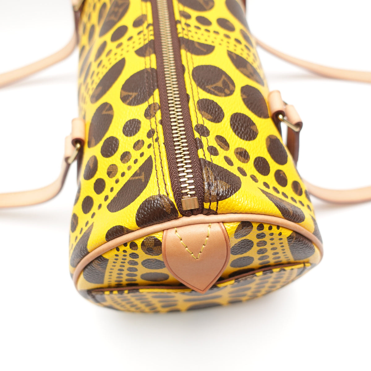 Pre-Owned Louis Vuitton Papillon Yellow Coated Canvas Tote Bag T10462460