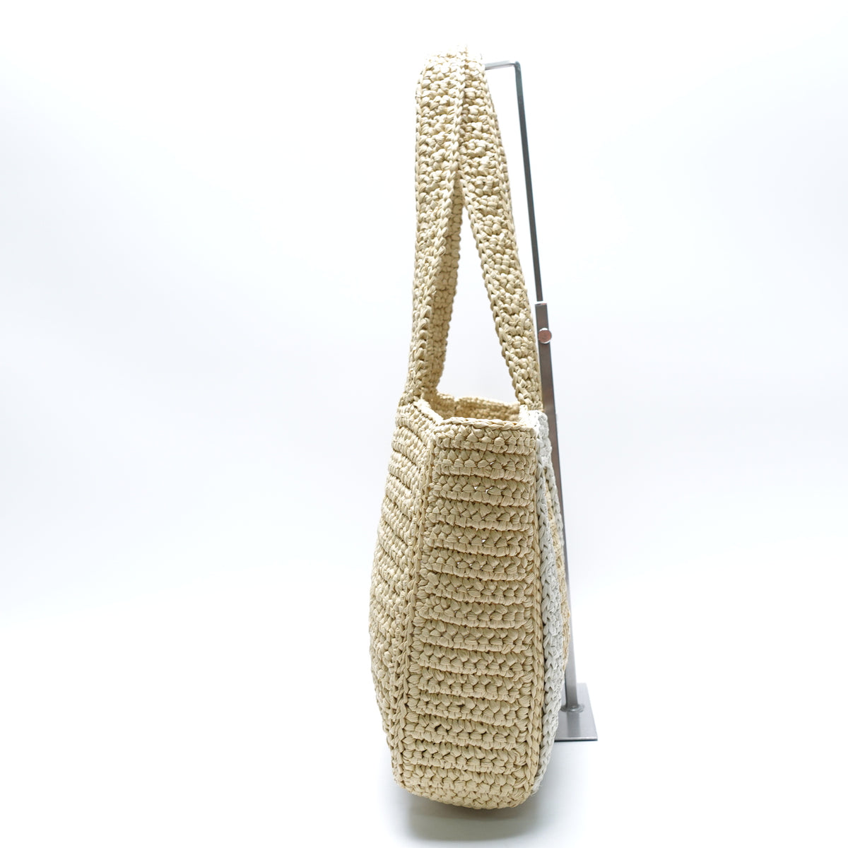Pre-Owned  Valentino Viva Superstar Yellow Raffia Shoulder Bag T10462699