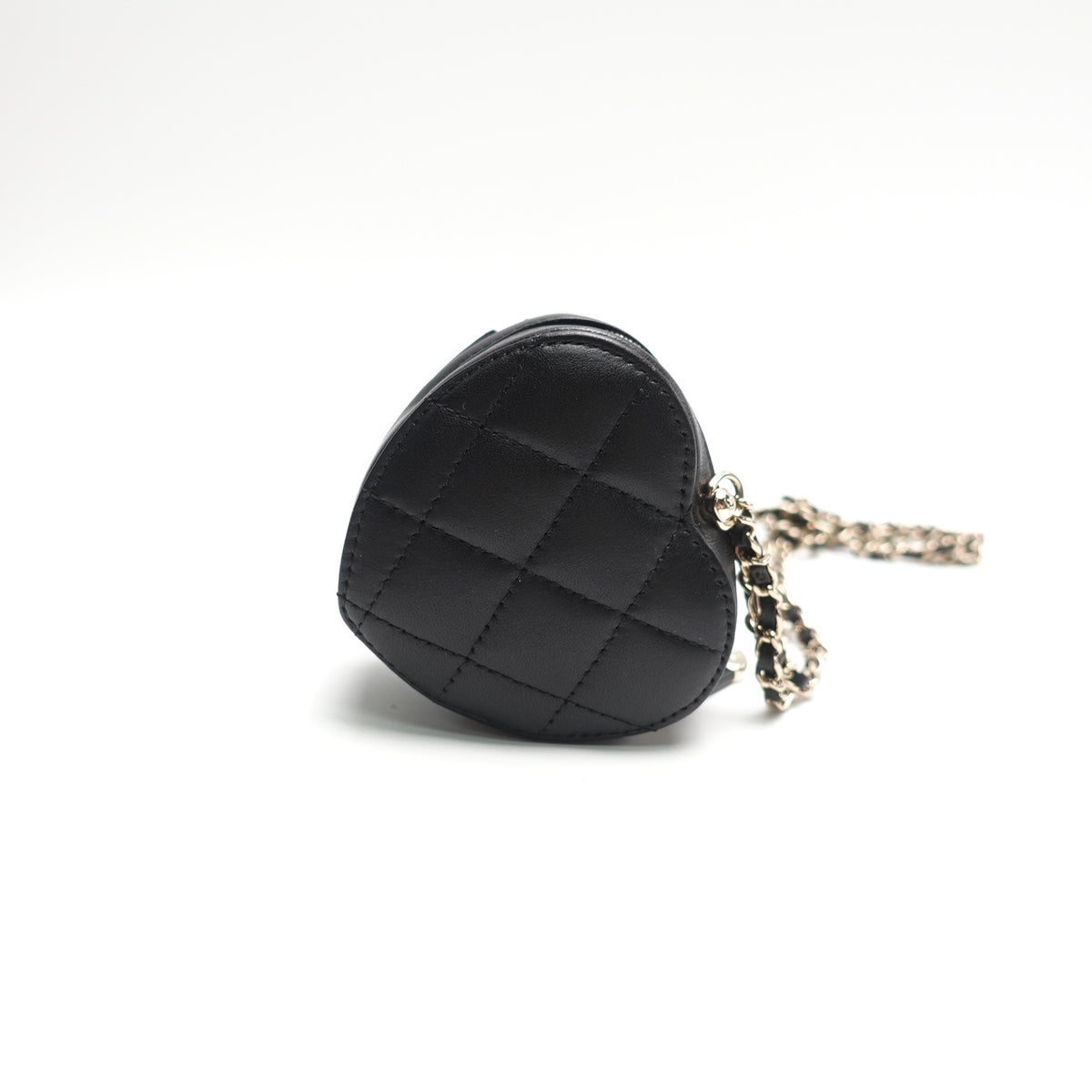 Pre-Owned Chanel Black Lambskin Leather Coin Purse T10463031