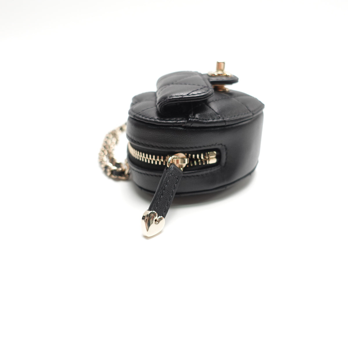 Pre-Owned Chanel Black Lambskin Leather Coin Purse T10463031