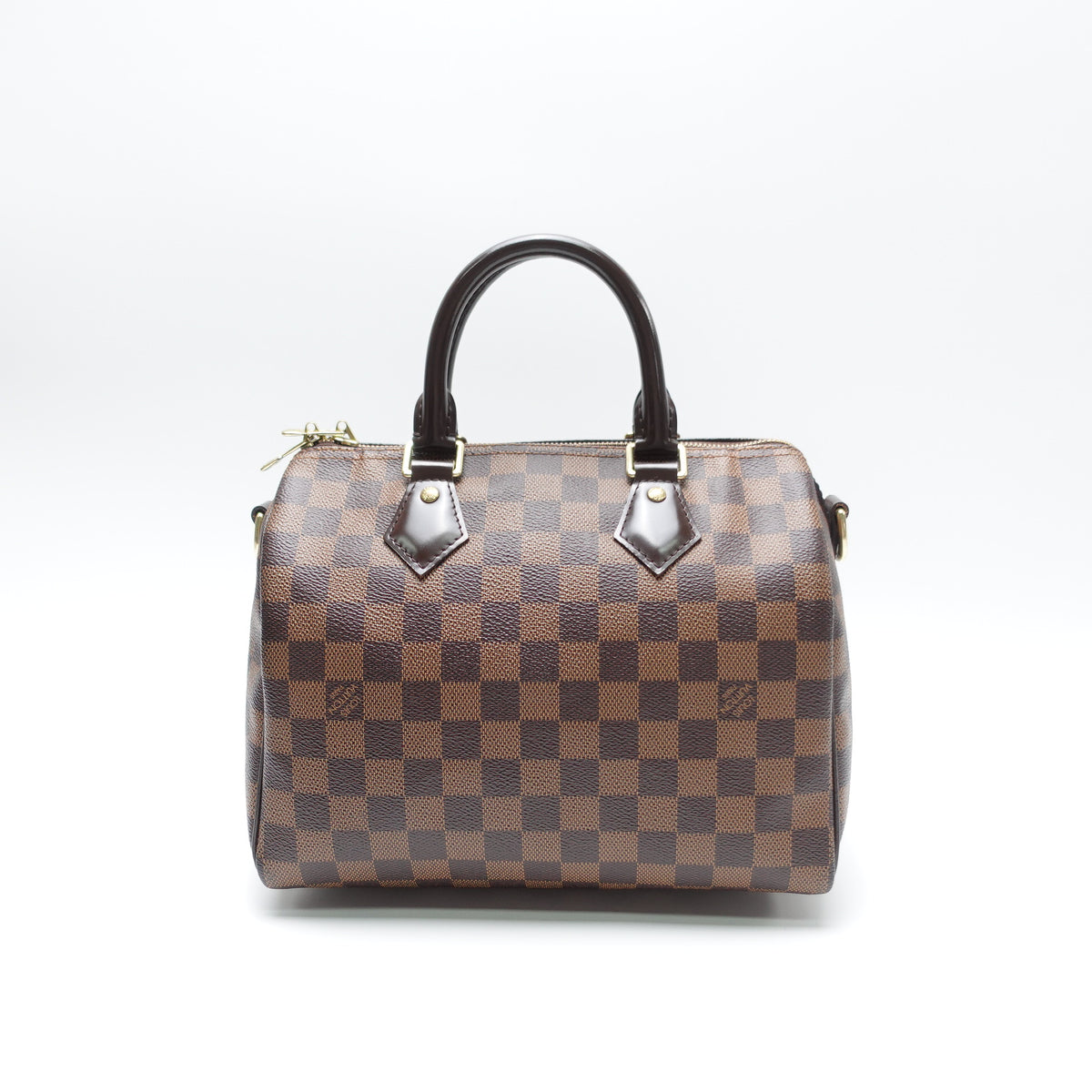 Pre-Owned Louis Vuitton Speedy 25 Bandouliere Brown Damier Ebene Canvas Shoulder Bag T10463816