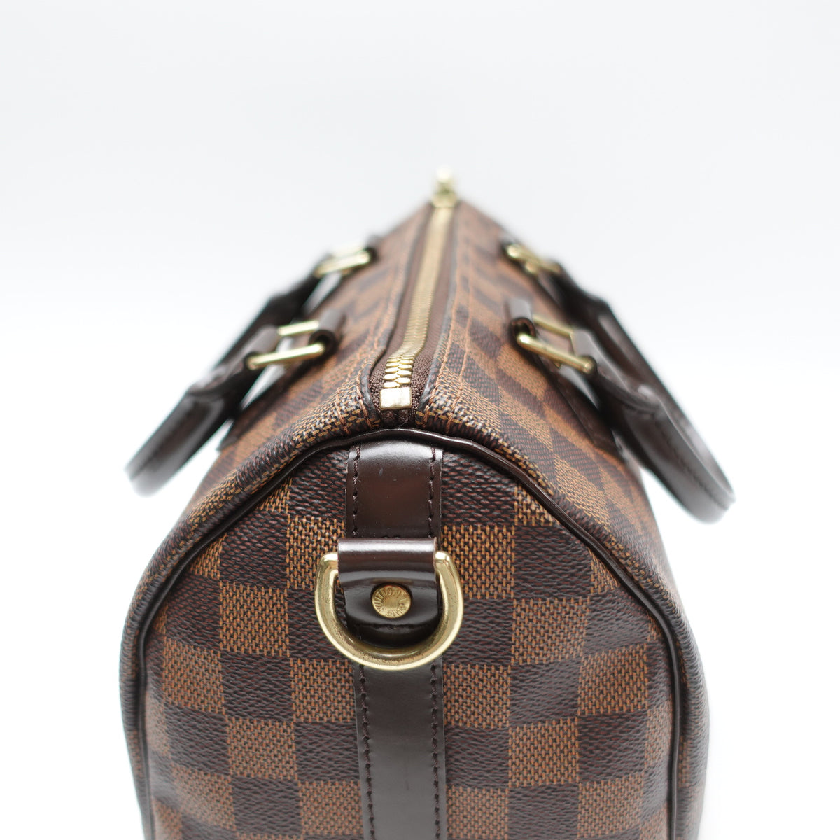 Pre-Owned Louis Vuitton Speedy 25 Bandouliere Brown Damier Ebene Canvas Shoulder Bag T10463816