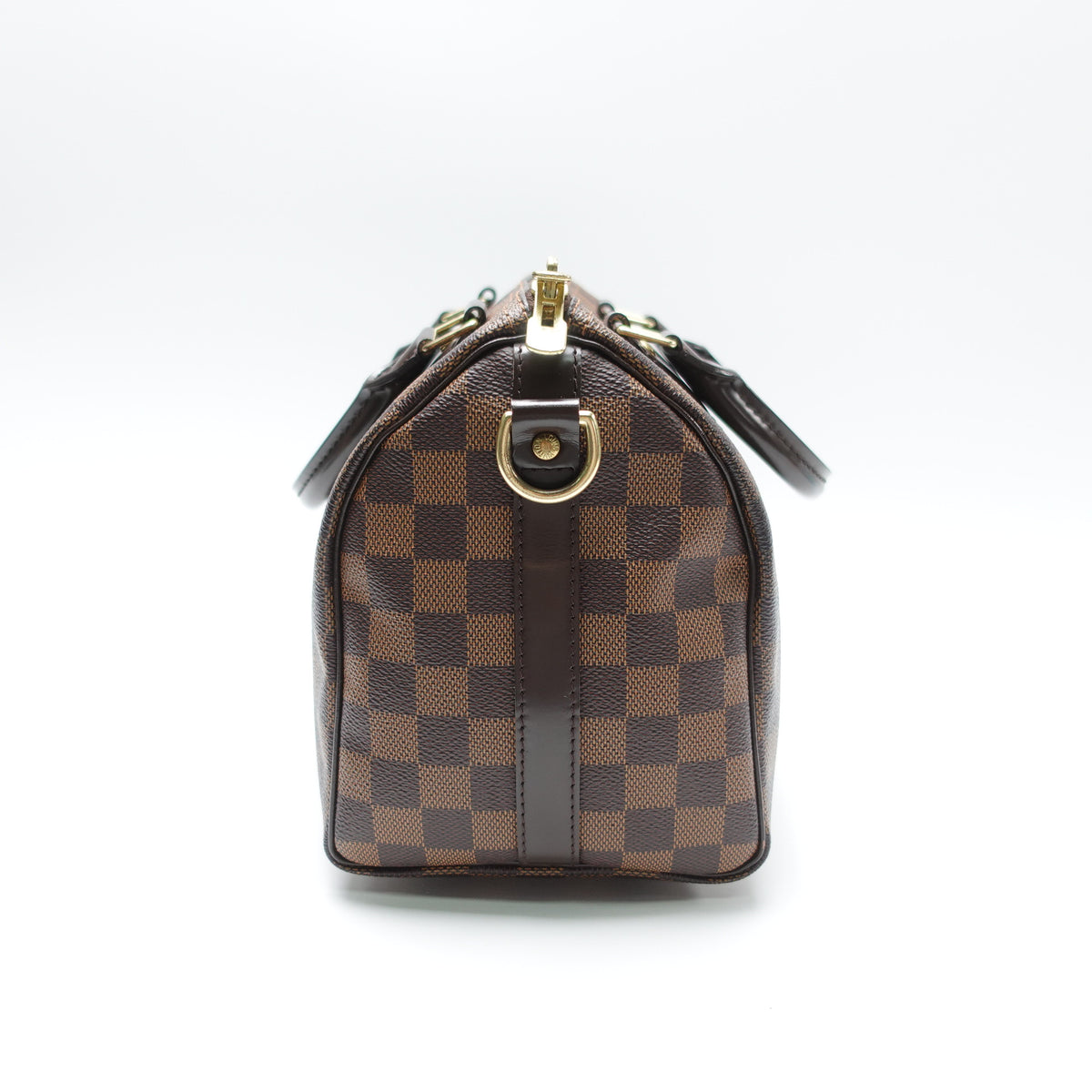 Pre-Owned Louis Vuitton Speedy 25 Bandouliere Brown Damier Ebene Canvas Shoulder Bag T10463816