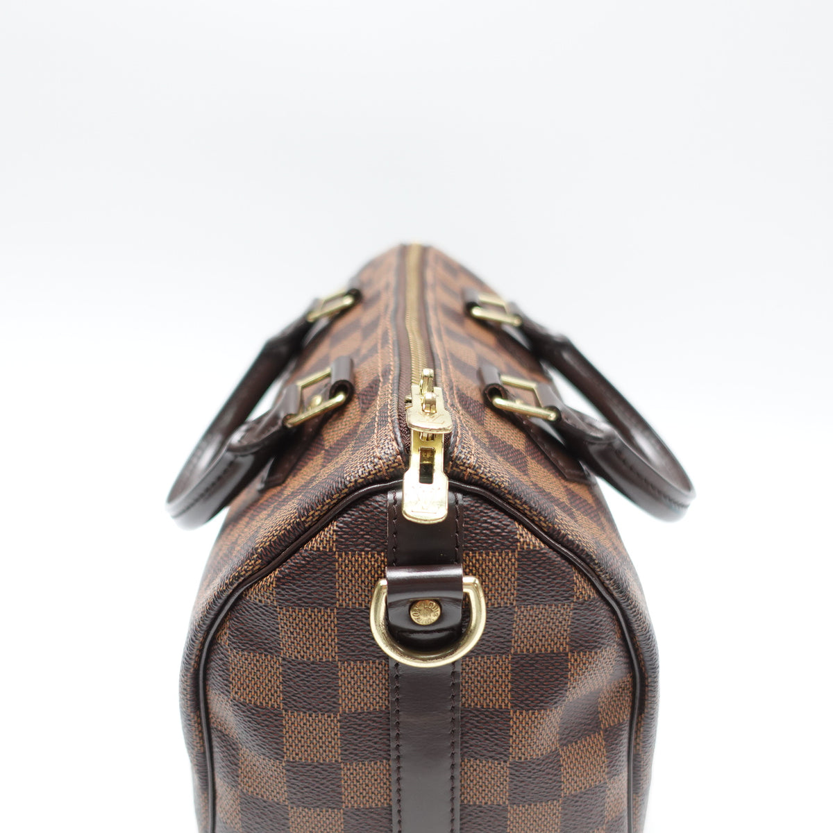 Pre-Owned Louis Vuitton Speedy 25 Bandouliere Brown Damier Ebene Canvas Shoulder Bag T10463816