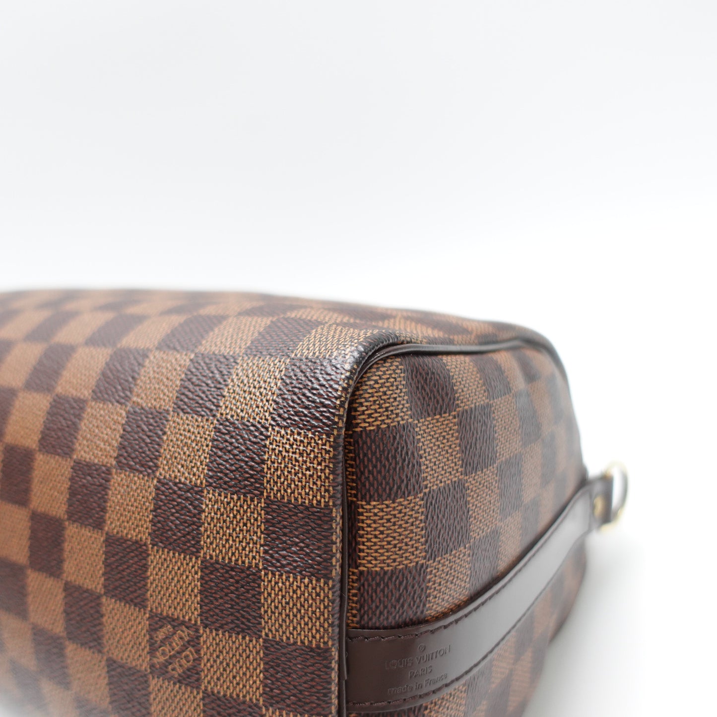 Pre-Owned Louis Vuitton Speedy 25 Bandouliere Brown Damier Ebene Canvas Shoulder Bag T10463816