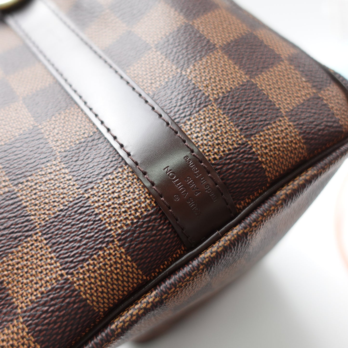 Pre-Owned Louis Vuitton Speedy 25 Bandouliere Brown Damier Ebene Canvas Shoulder Bag T10463816