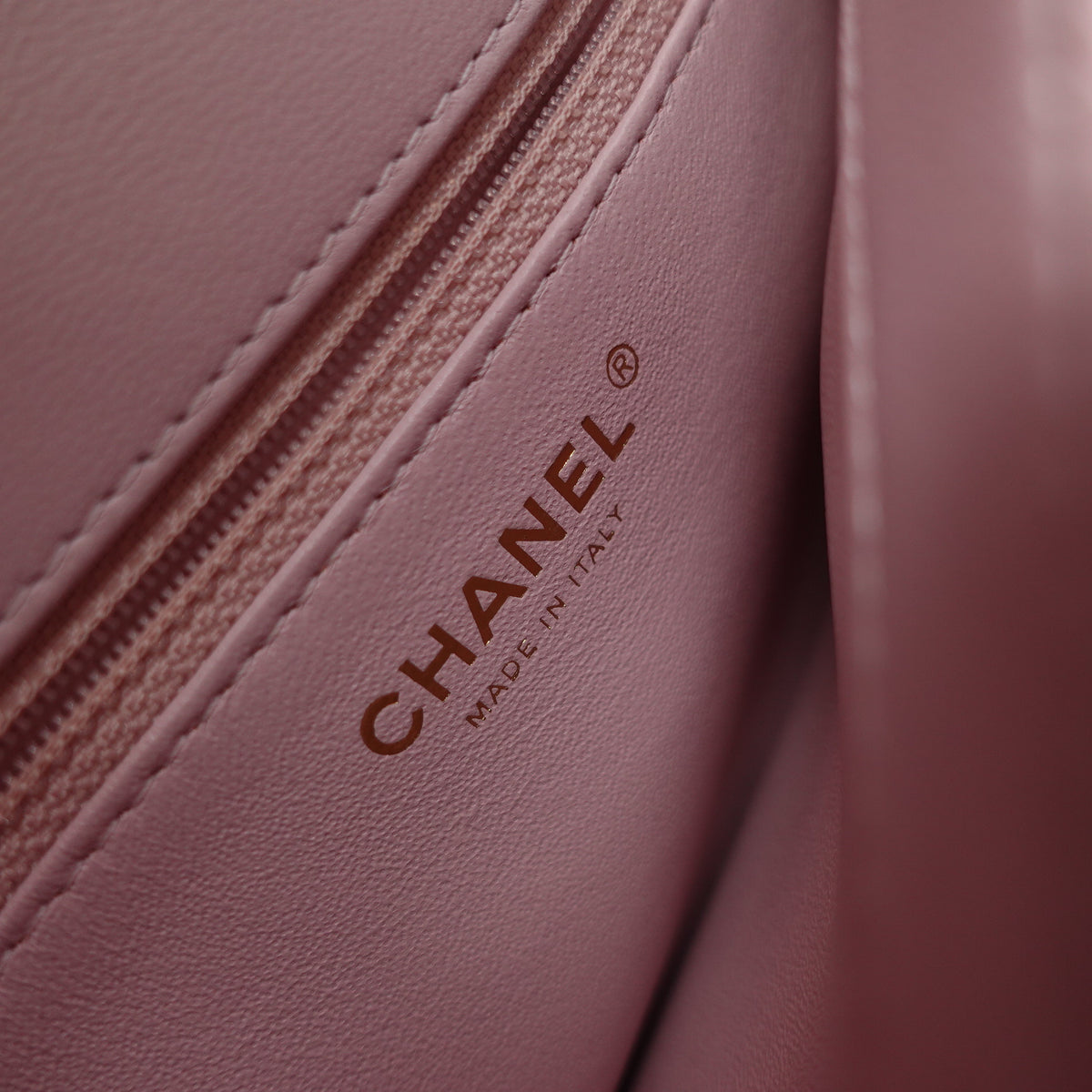 Chanel Tendy CC Pink Lambskin Leather Shoulder Bag T10465523