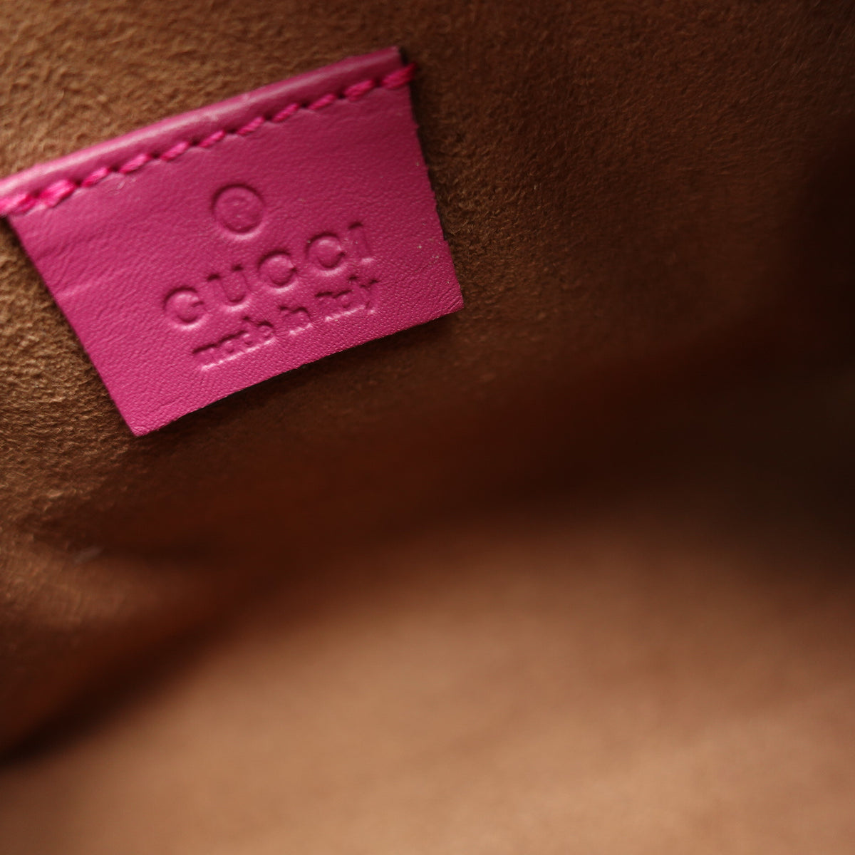 Pre-Owned Gucci Beige Canvas Shoulder Bag T10465314