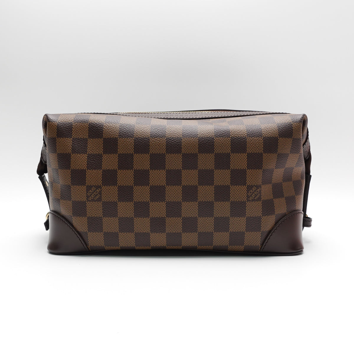Pre-Owned Louis Vuitton Brown Damier Ebene Canvas Clutch T10465814