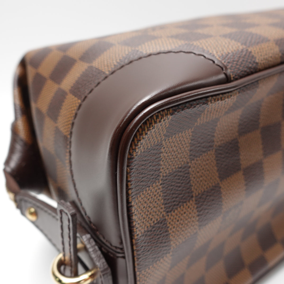 Pre-Owned Louis Vuitton Brown Damier Ebene Canvas Clutch T10465814