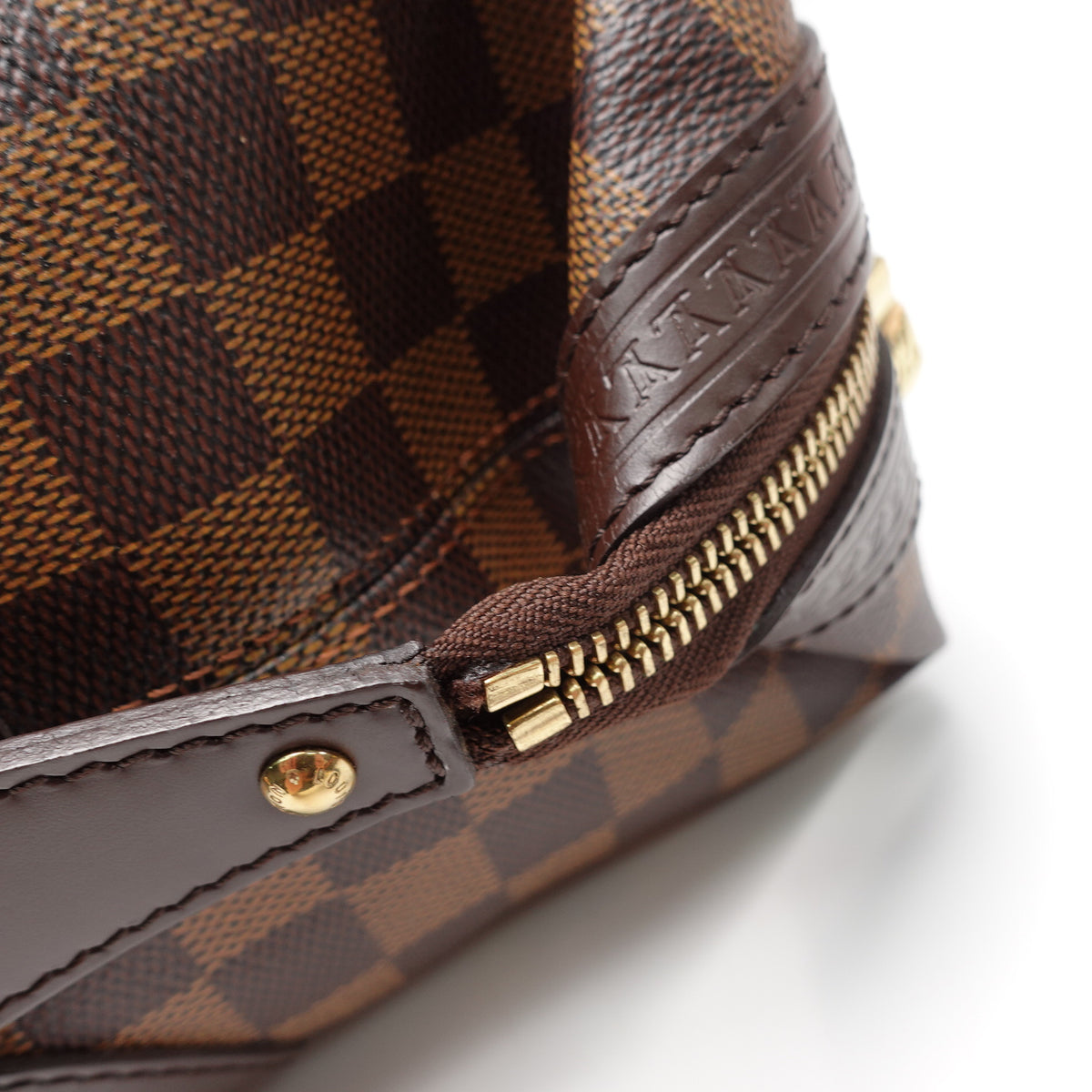 Pre-Owned Louis Vuitton Brown Damier Ebene Canvas Clutch T10465814