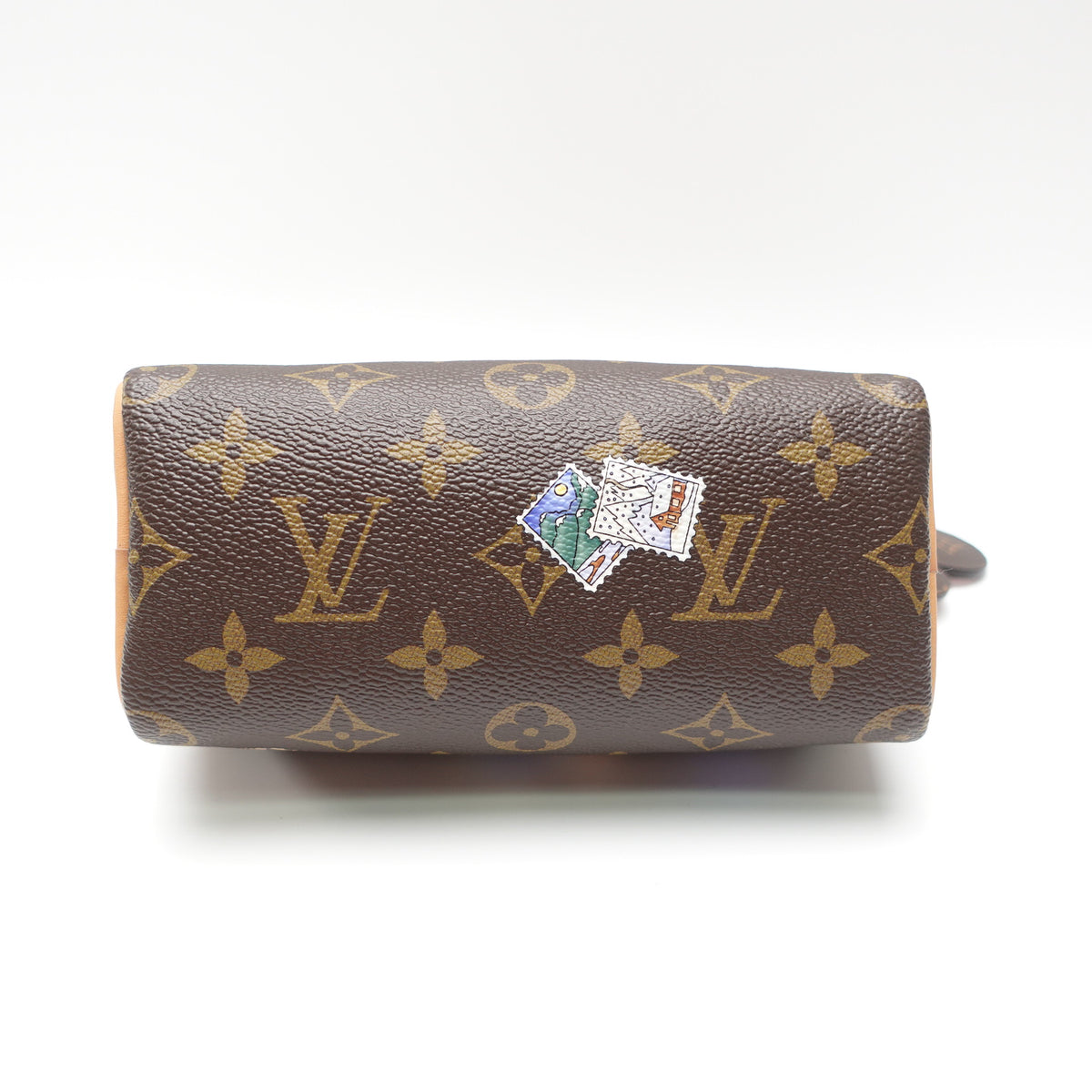 Pre-Owned Louis Vuitton Speedy Nano Monogram Coated Canvas Shoulder Bag T10465236