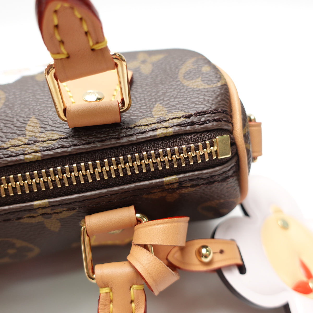 Pre-Owned Louis Vuitton Speedy Nano Monogram Coated Canvas Shoulder Bag T10465236