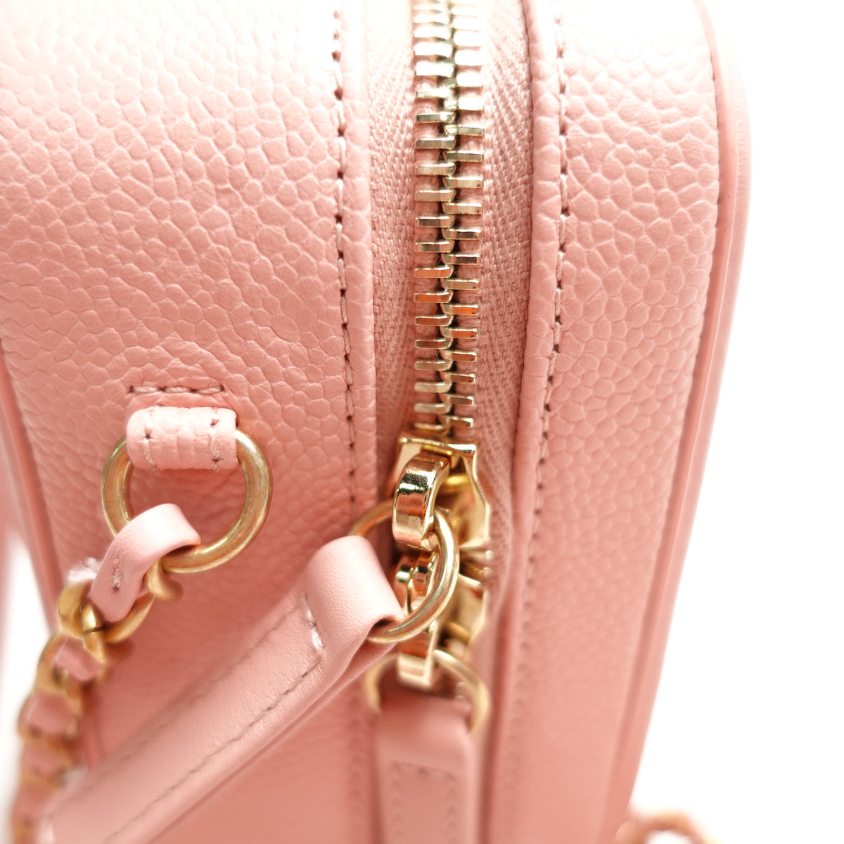 Pre-Owned Chanel Vanity Case Pink Caviar Shoulder Bag T10465764