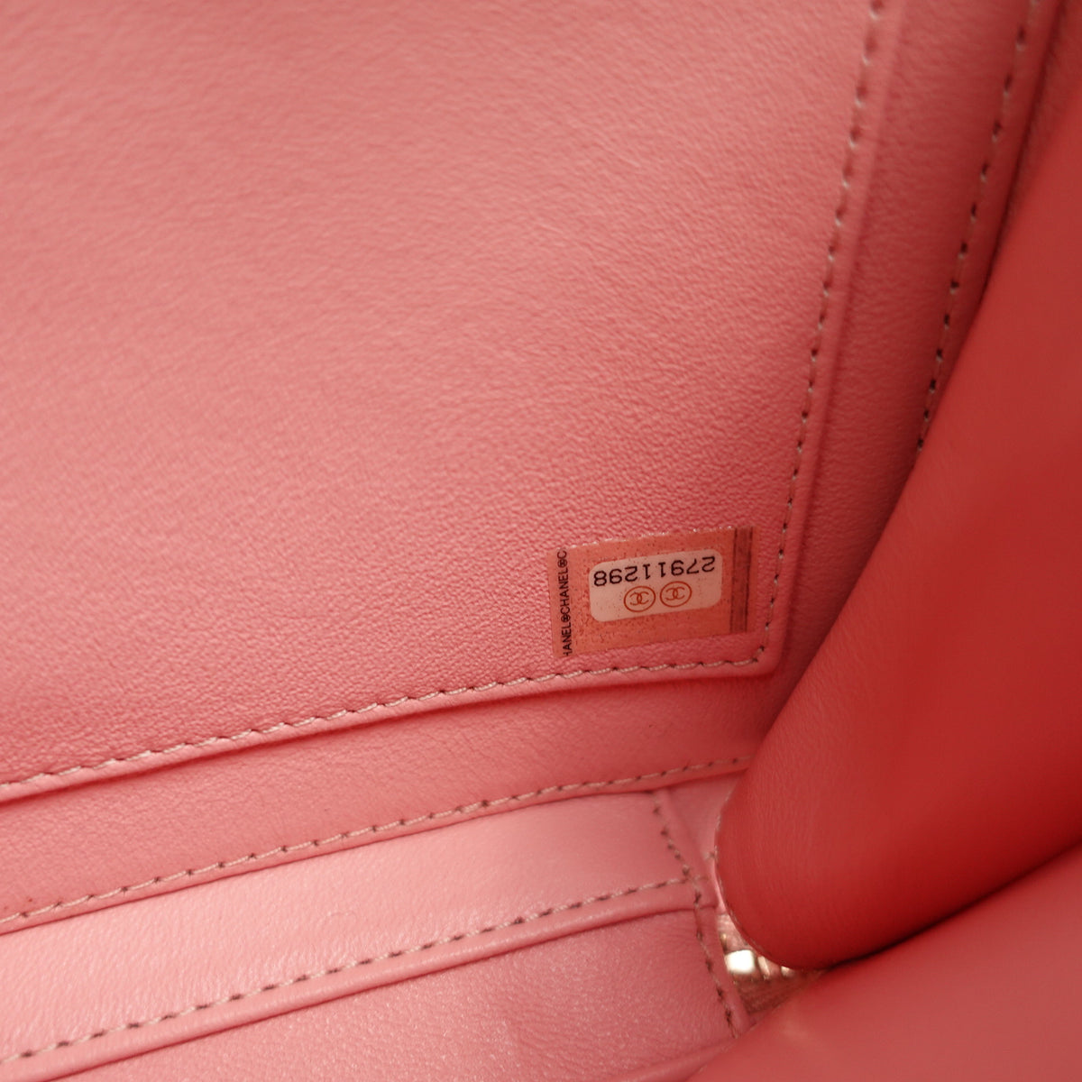 Pre-Owned Chanel Vanity Case Pink Caviar Shoulder Bag T10465764