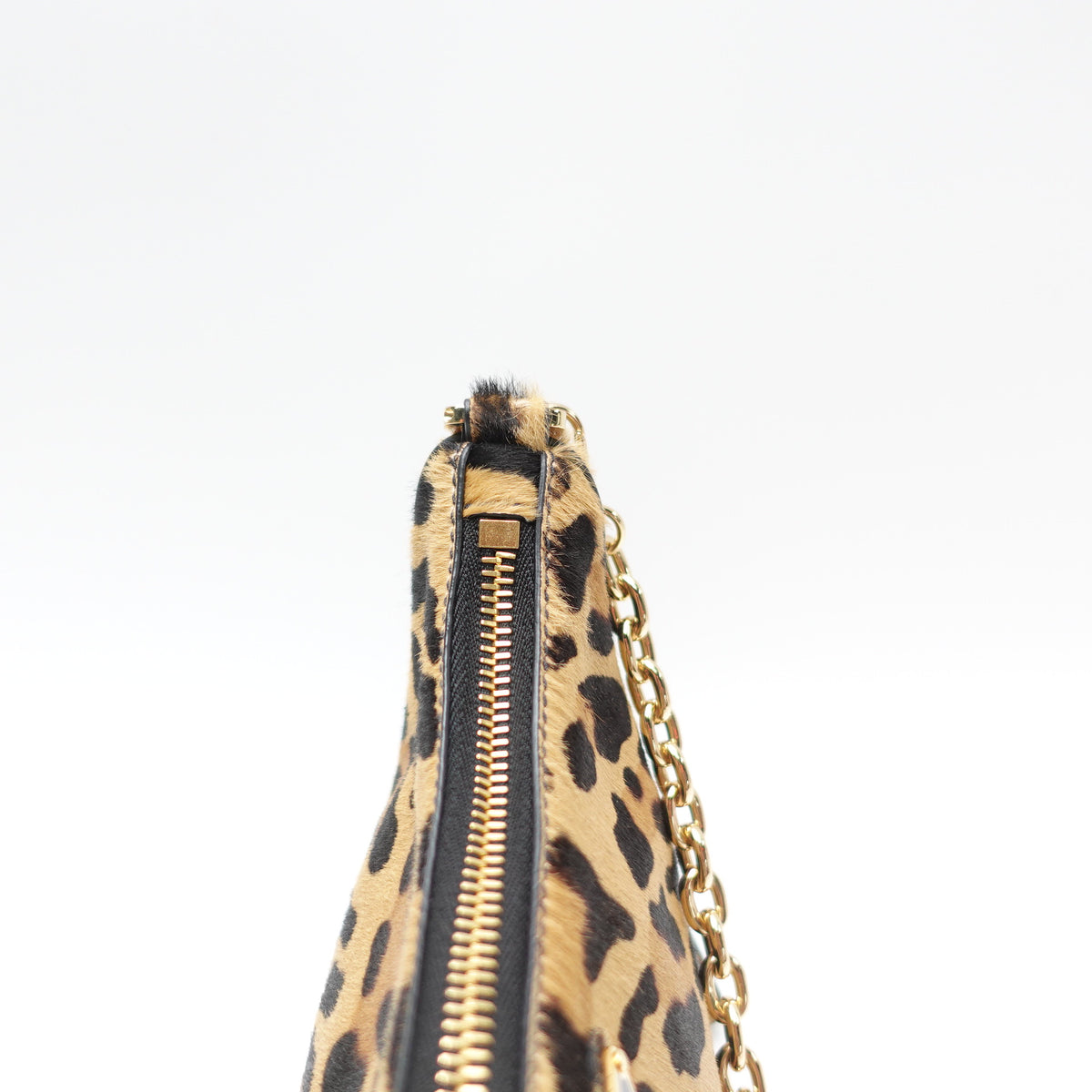 Pre-Owned Prada Re-Edition Brown Horse Hair Shoulder Bag T10466157