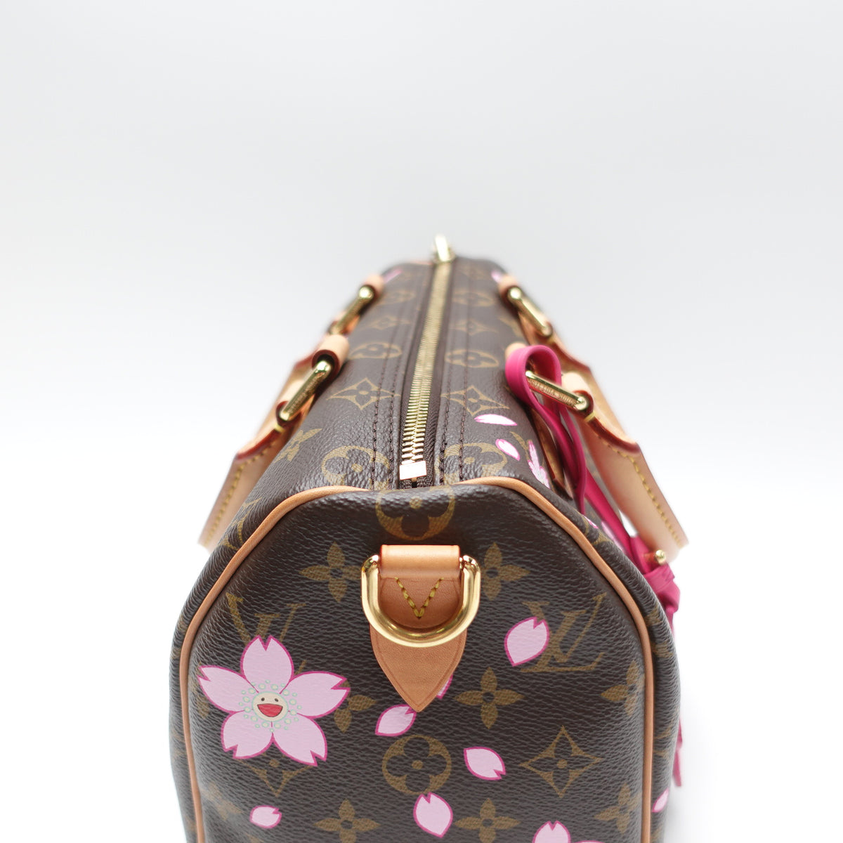 [Deal] Pre-owned Louis Vuitton Speedy 25 Sukura Monogram Coated Canvas Shoulder Bag