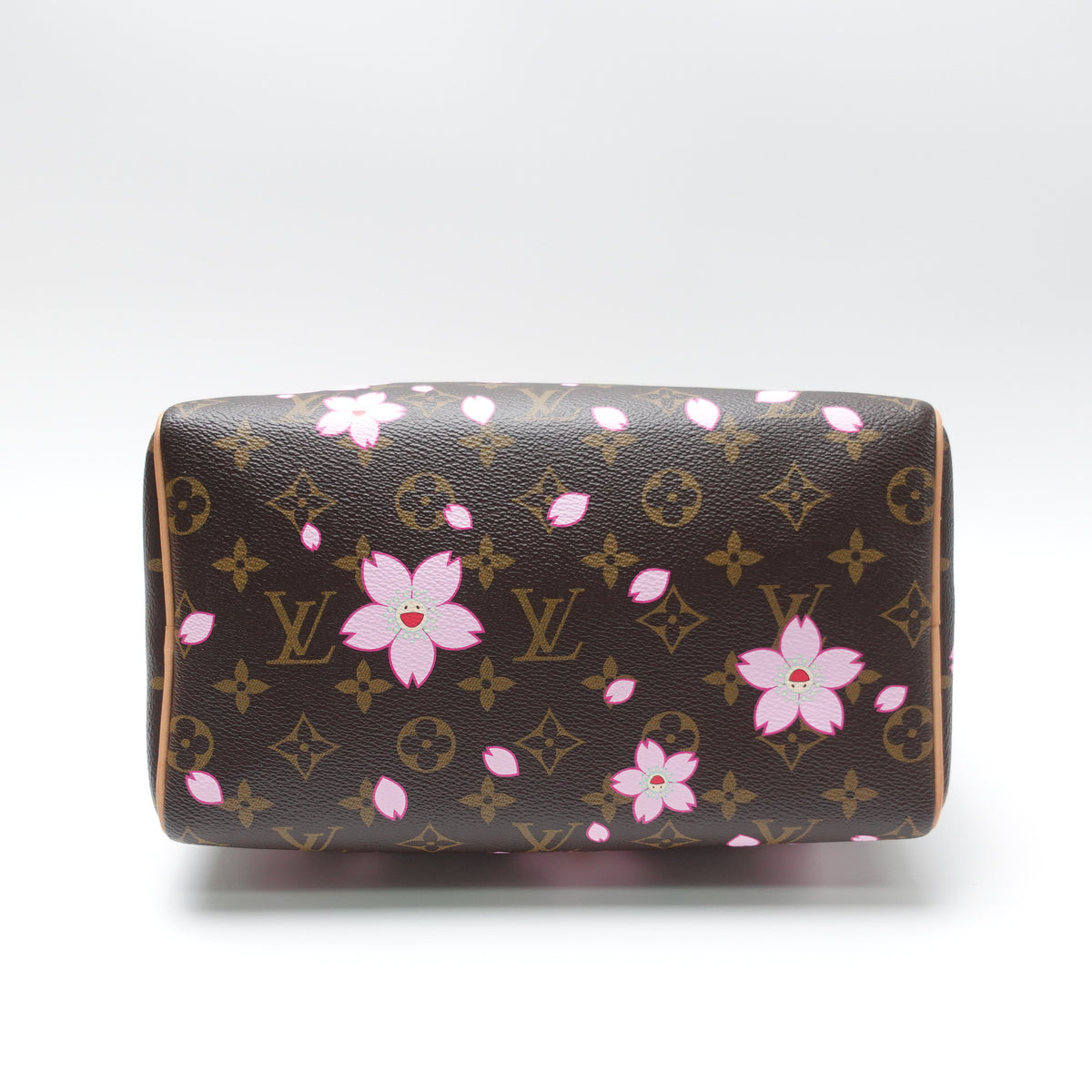 [Deal] Pre-owned Louis Vuitton Speedy 25 Sukura Monogram Coated Canvas Shoulder Bag