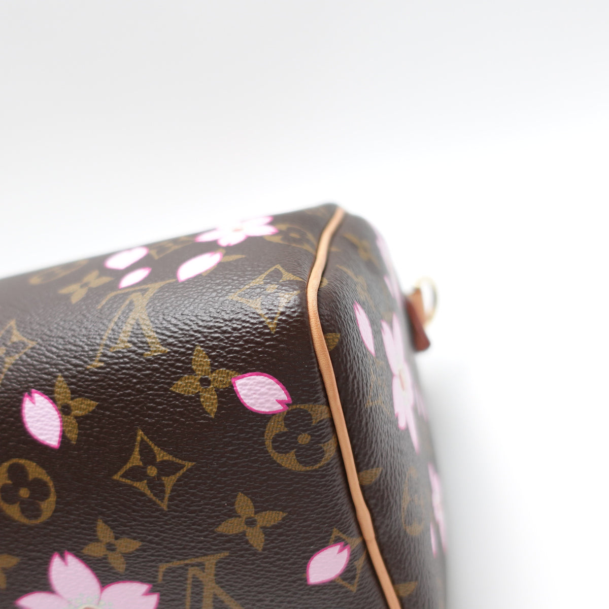 [Deal] Pre-owned Louis Vuitton Speedy 25 Sukura Monogram Coated Canvas Shoulder Bag