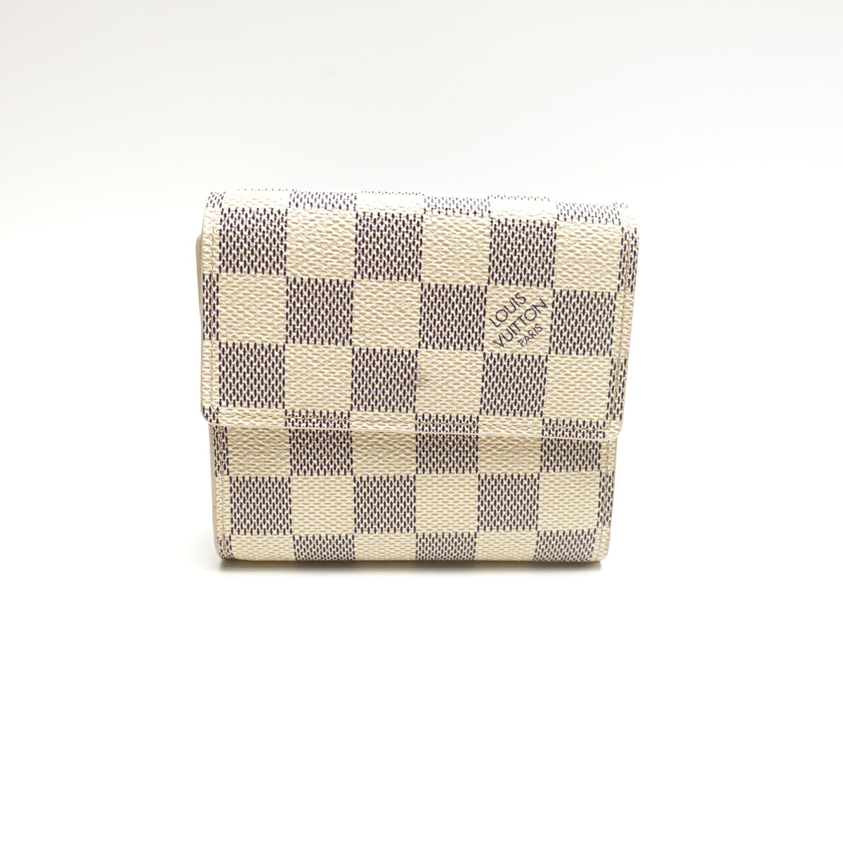 Pre-Owned Louis Vuitton Damier Azur Coated Canvas Wallet T10466685