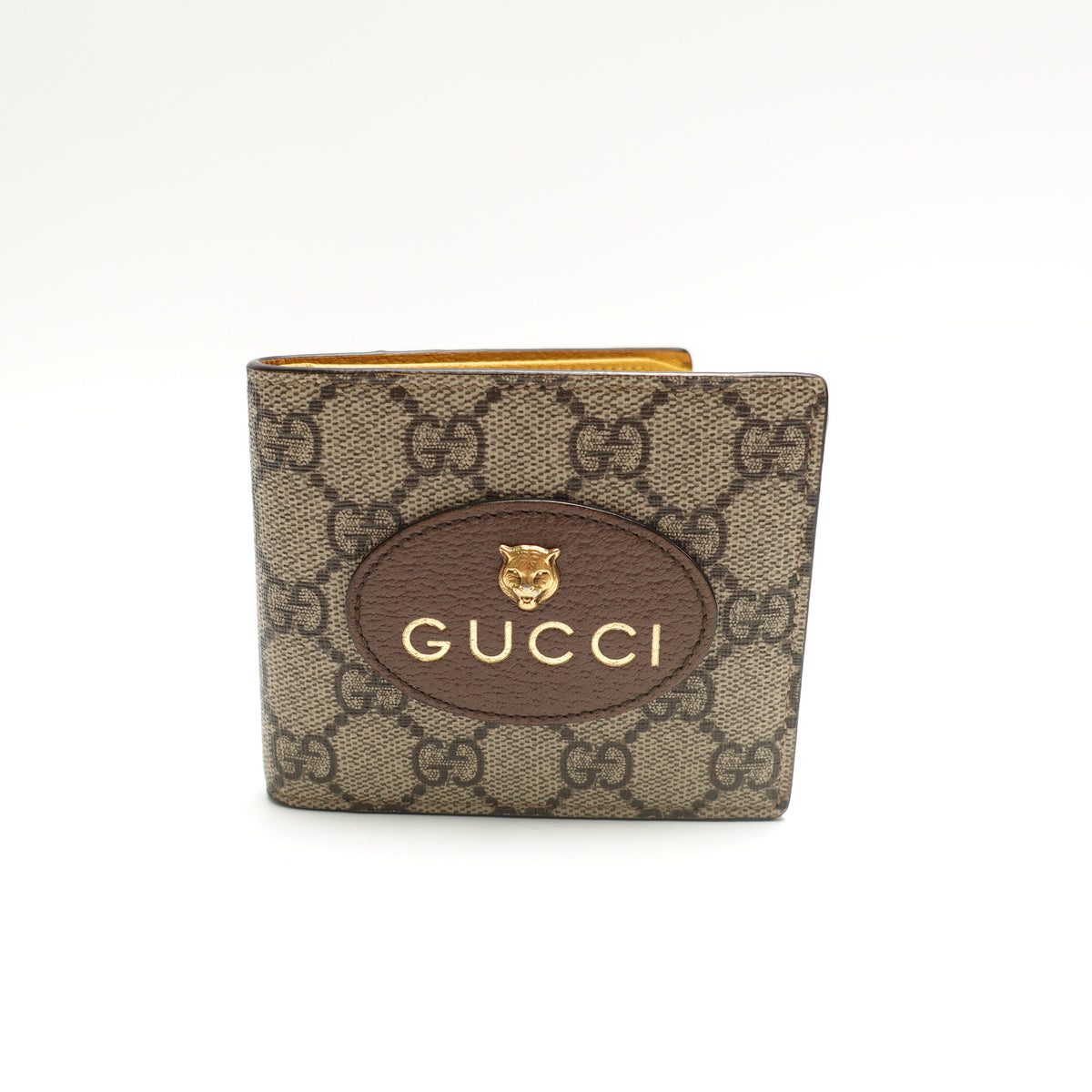 Pre-owned Gucci GG Coated Canvas Bifold Wallet