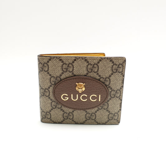 Pre-owned Gucci GG Coated Canvas Bifold Wallet