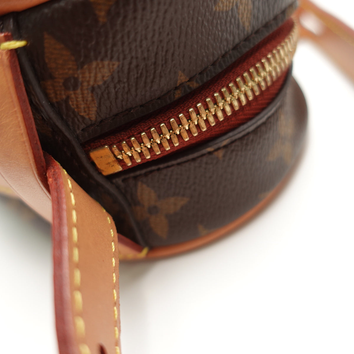 Pre-Owned Louis Vuitton Game On Coeur Brown Monogram Coated Canvas Shoulder Bag T10468764