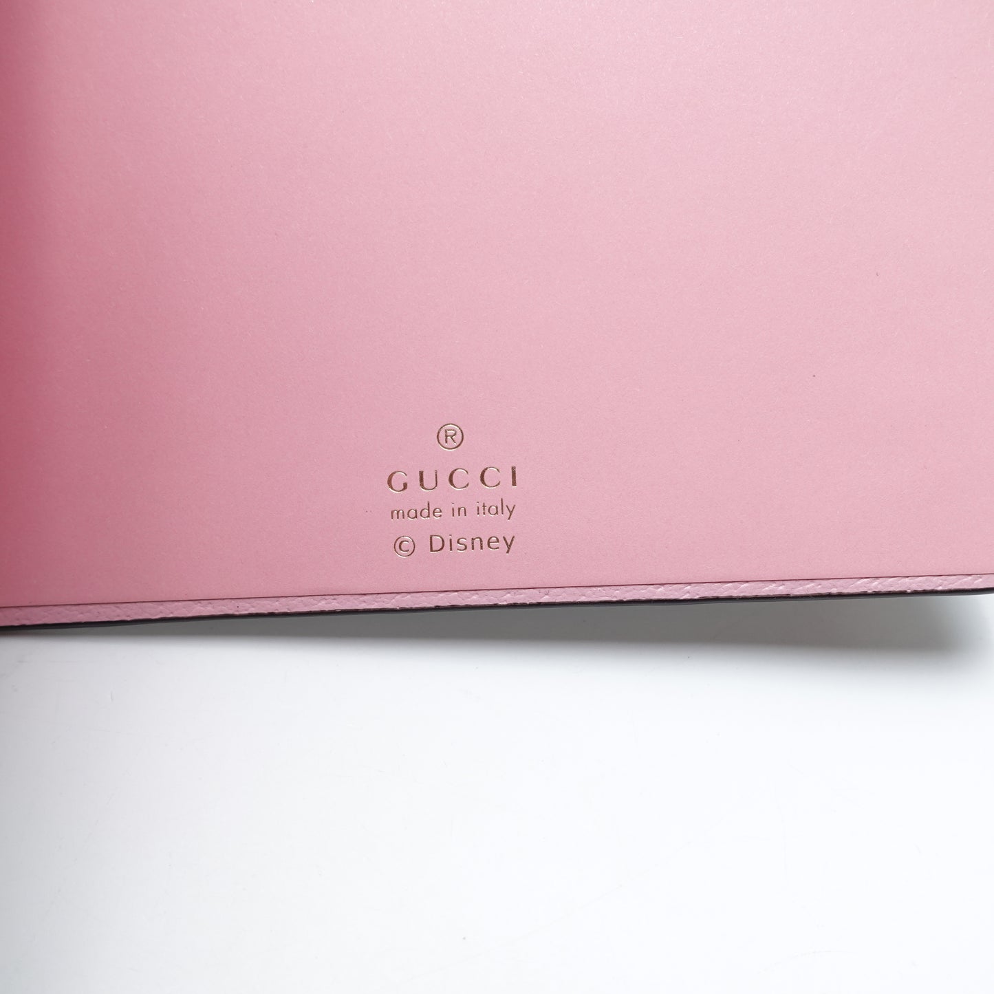 Gucci Disney GG Brown Coated Canvas Notebook T10467688