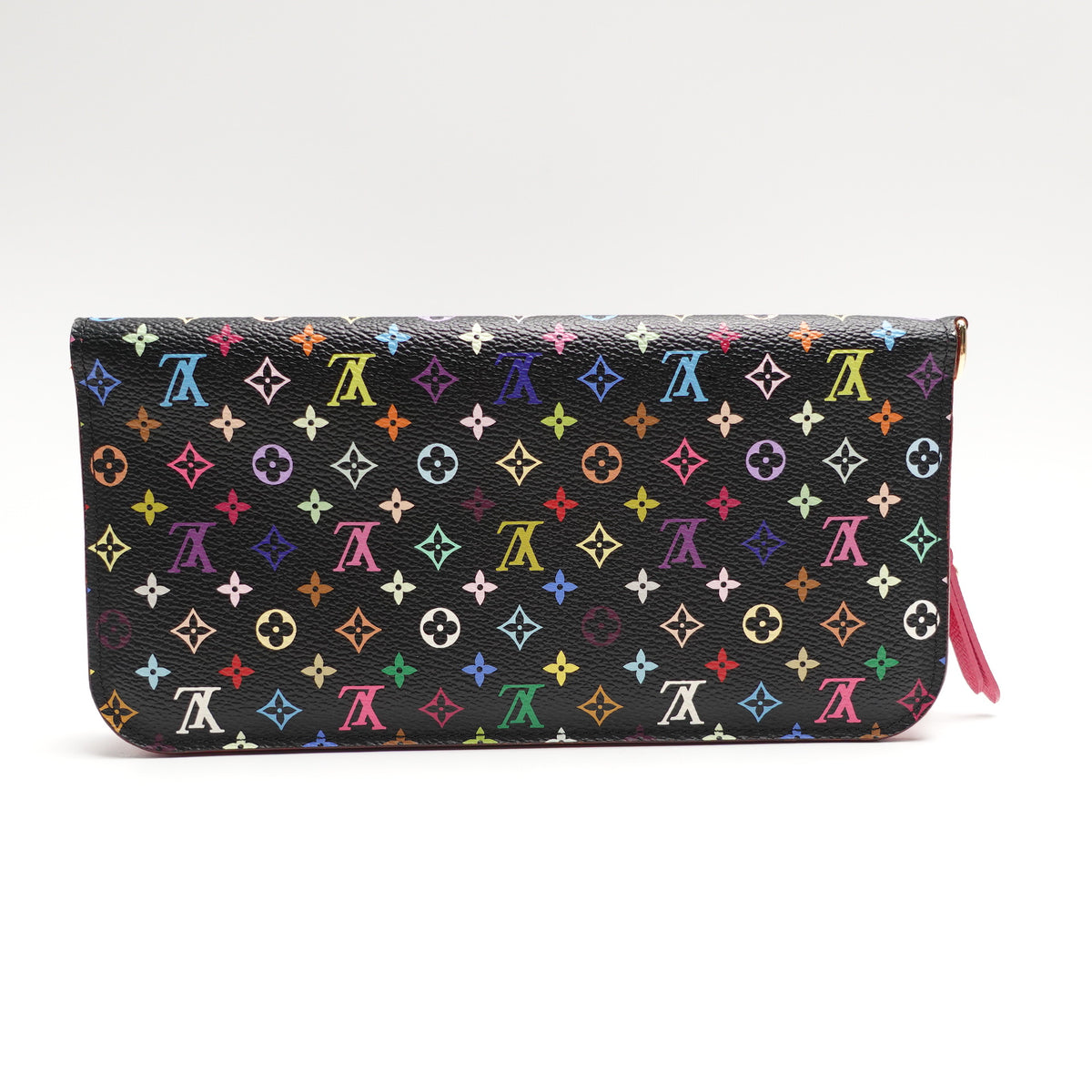 Pre-Owned Louis Vuitton Insolite Black Multicolor Coated Canvas Wallet T10468726
