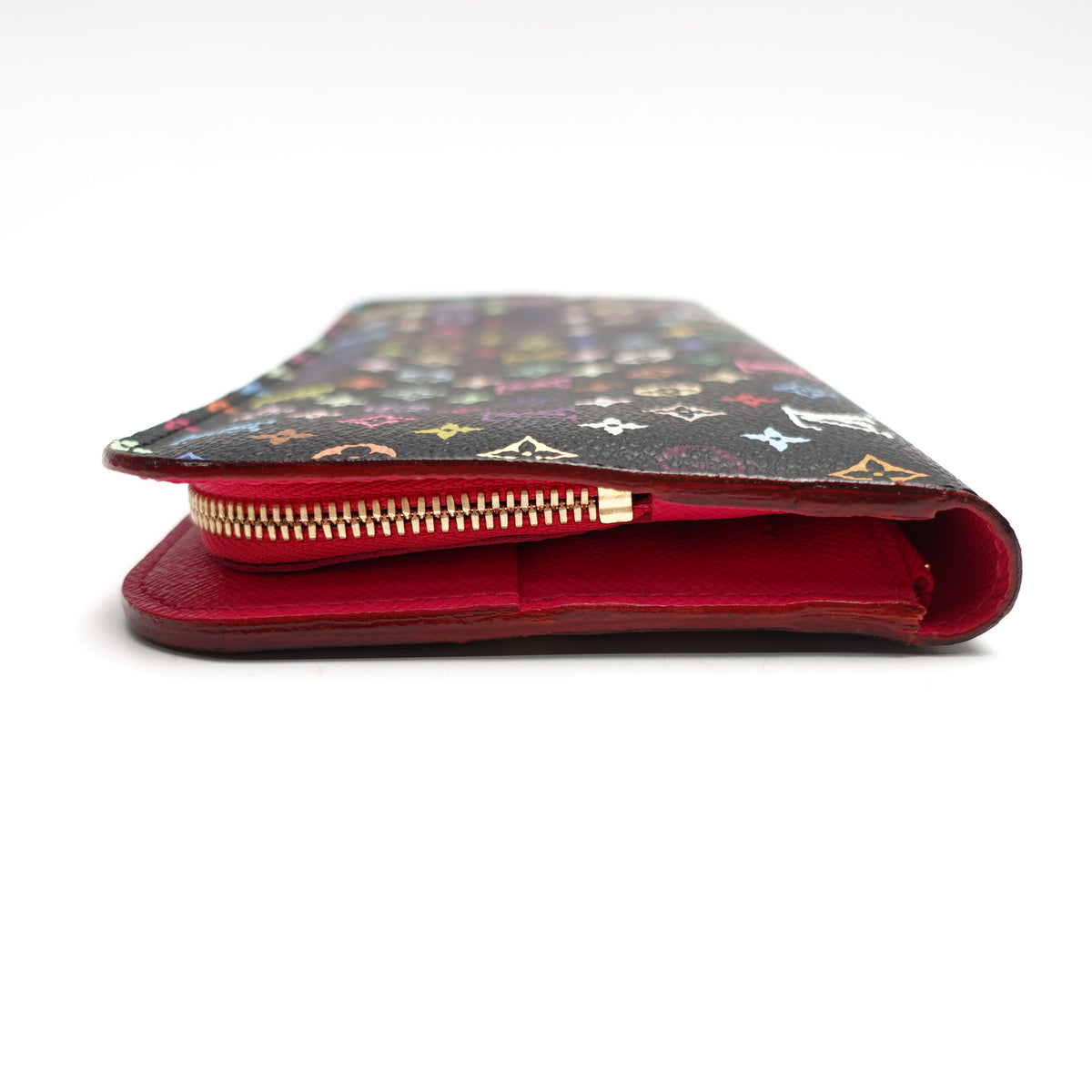 Pre-Owned Louis Vuitton Insolite Black Multicolor Coated Canvas Wallet T10468726
