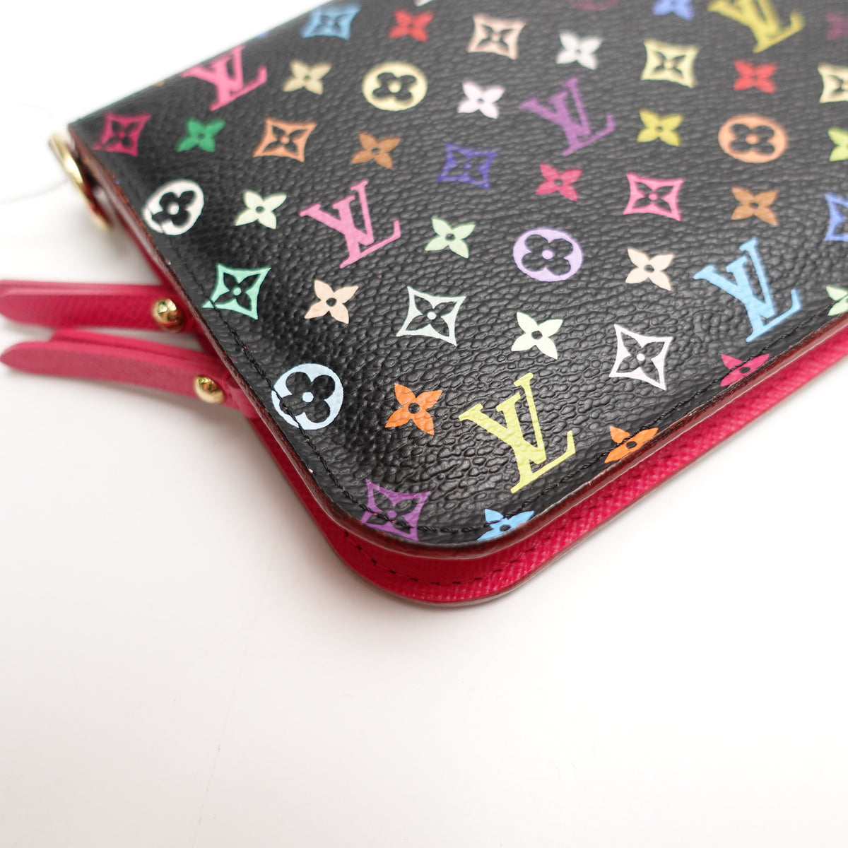 Pre-Owned Louis Vuitton Insolite Black Multicolor Coated Canvas Wallet T10468726