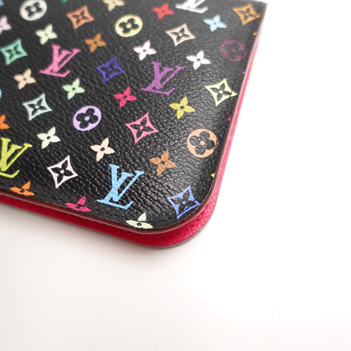 Pre-Owned Louis Vuitton Insolite Black Multicolor Coated Canvas Wallet T10468726