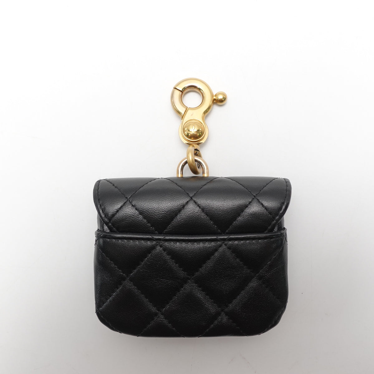Pre-Owned Chanel Black Leather Coin Purse T10469773