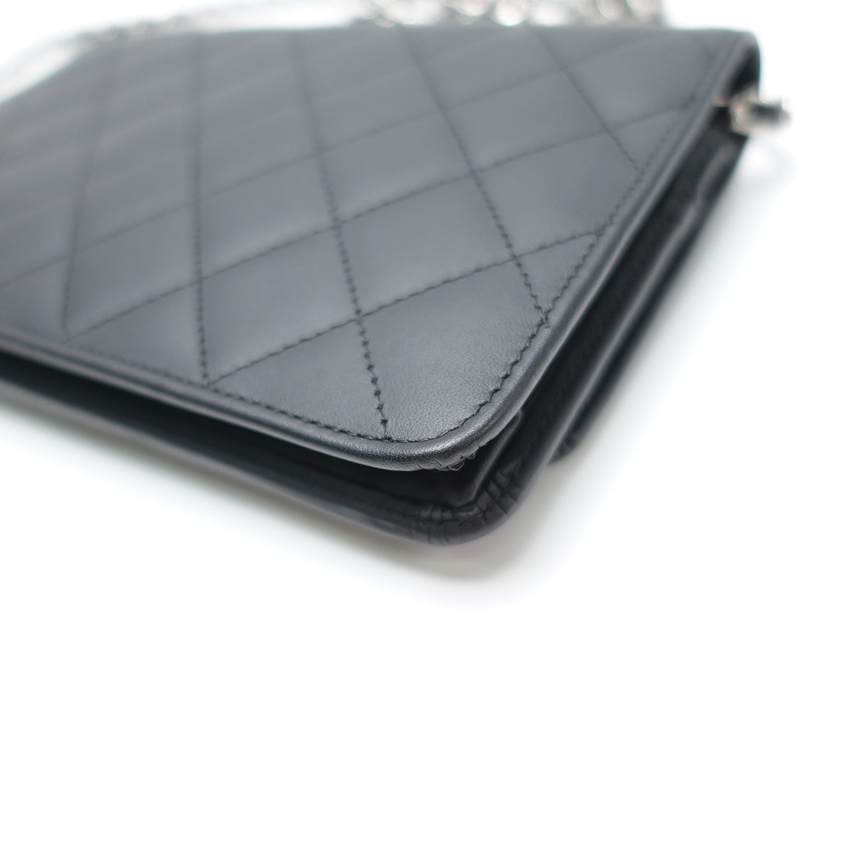 Pre-Owned Chanel Cambon Woc Black Calfskin Leather Shoulder Bag T10469603