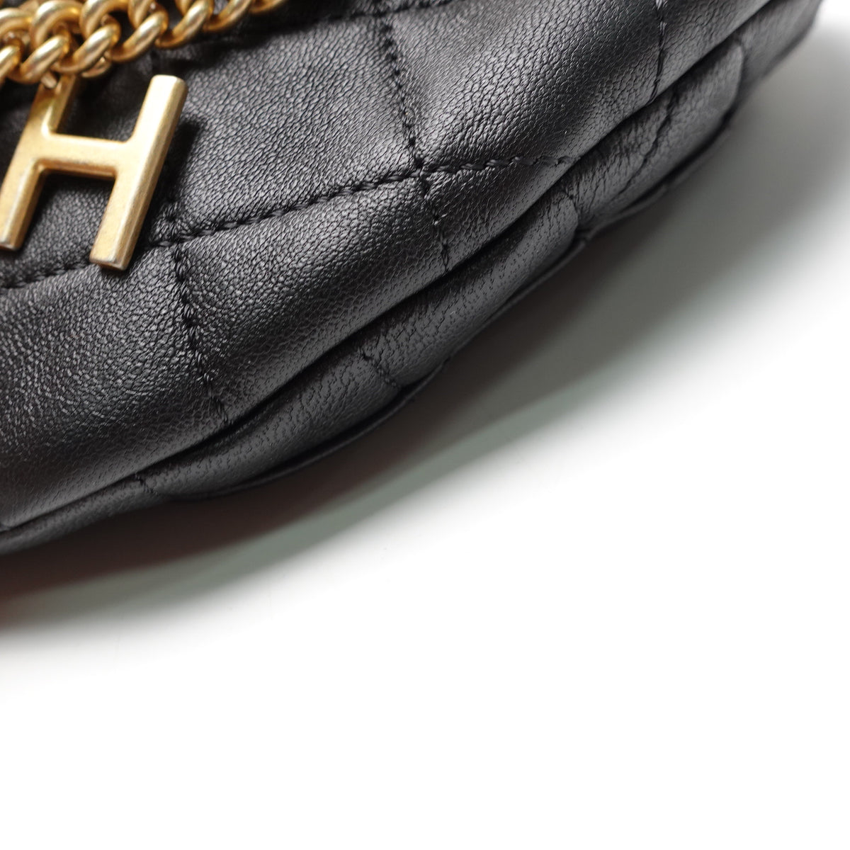Chanel Black Lambskin Leather Bumbag T10469613