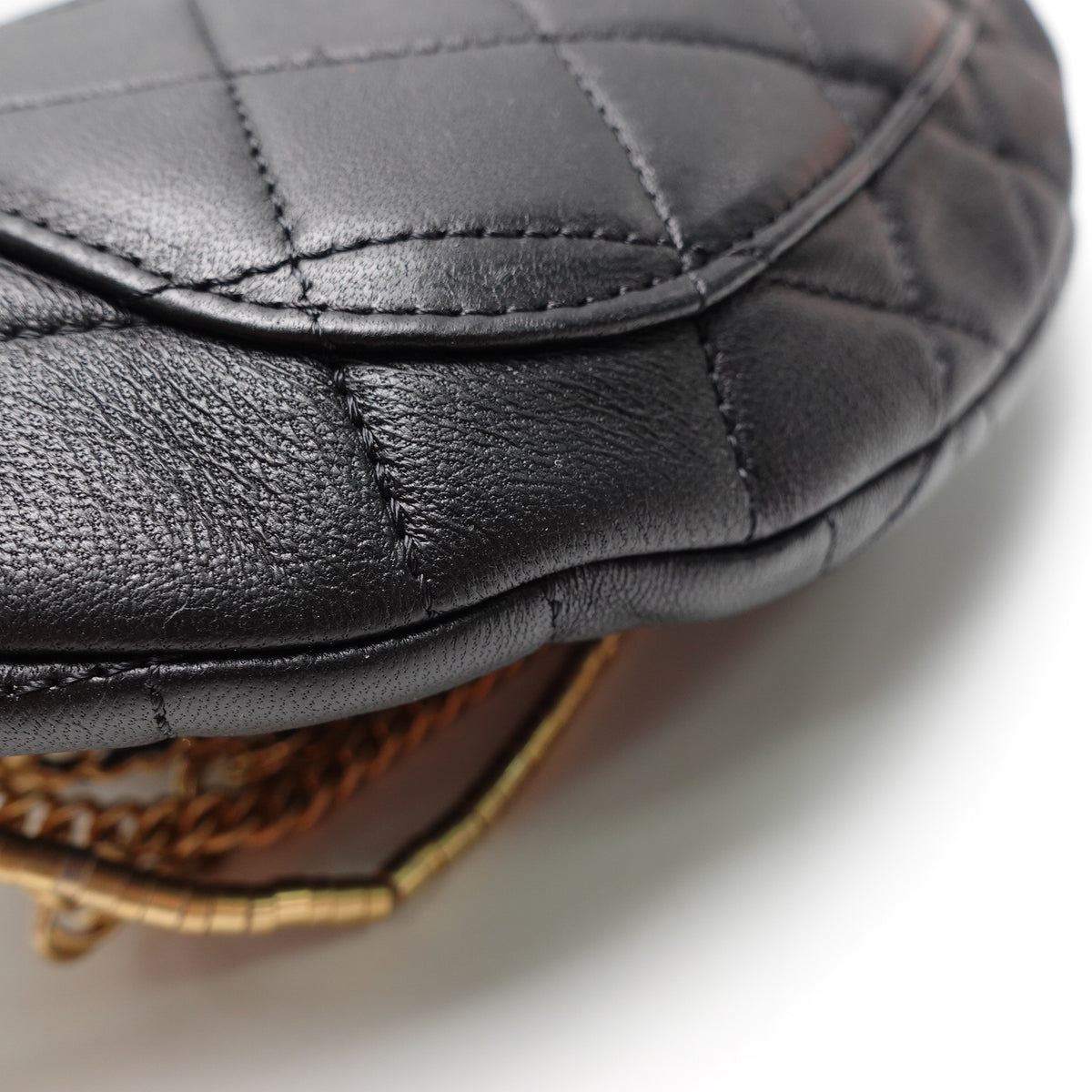 Chanel Black Lambskin Leather Bumbag T10469613