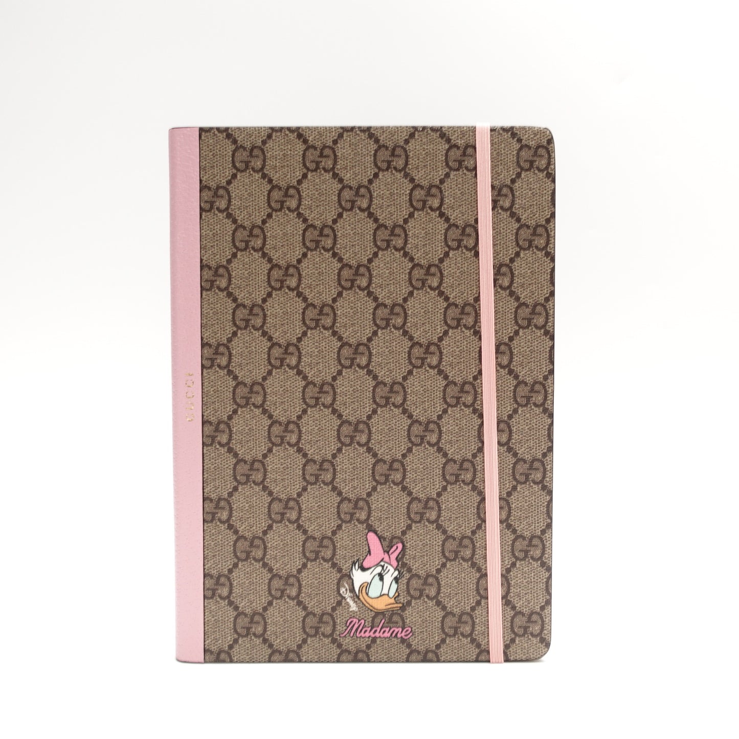 Pre-Owned Gucci Disney GG Brown Coated Canvas Notebook T10469765