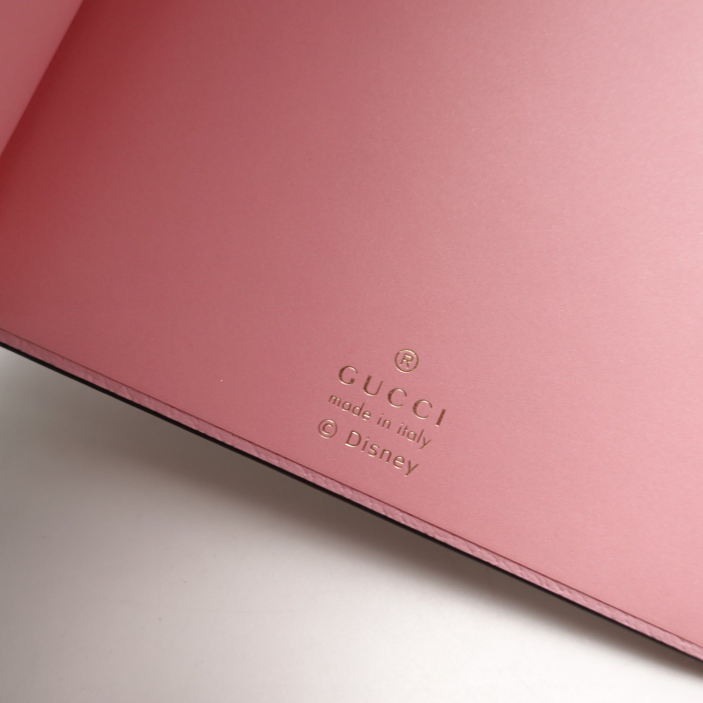 Pre-Owned Gucci Disney GG Brown Coated Canvas Notebook T10469765