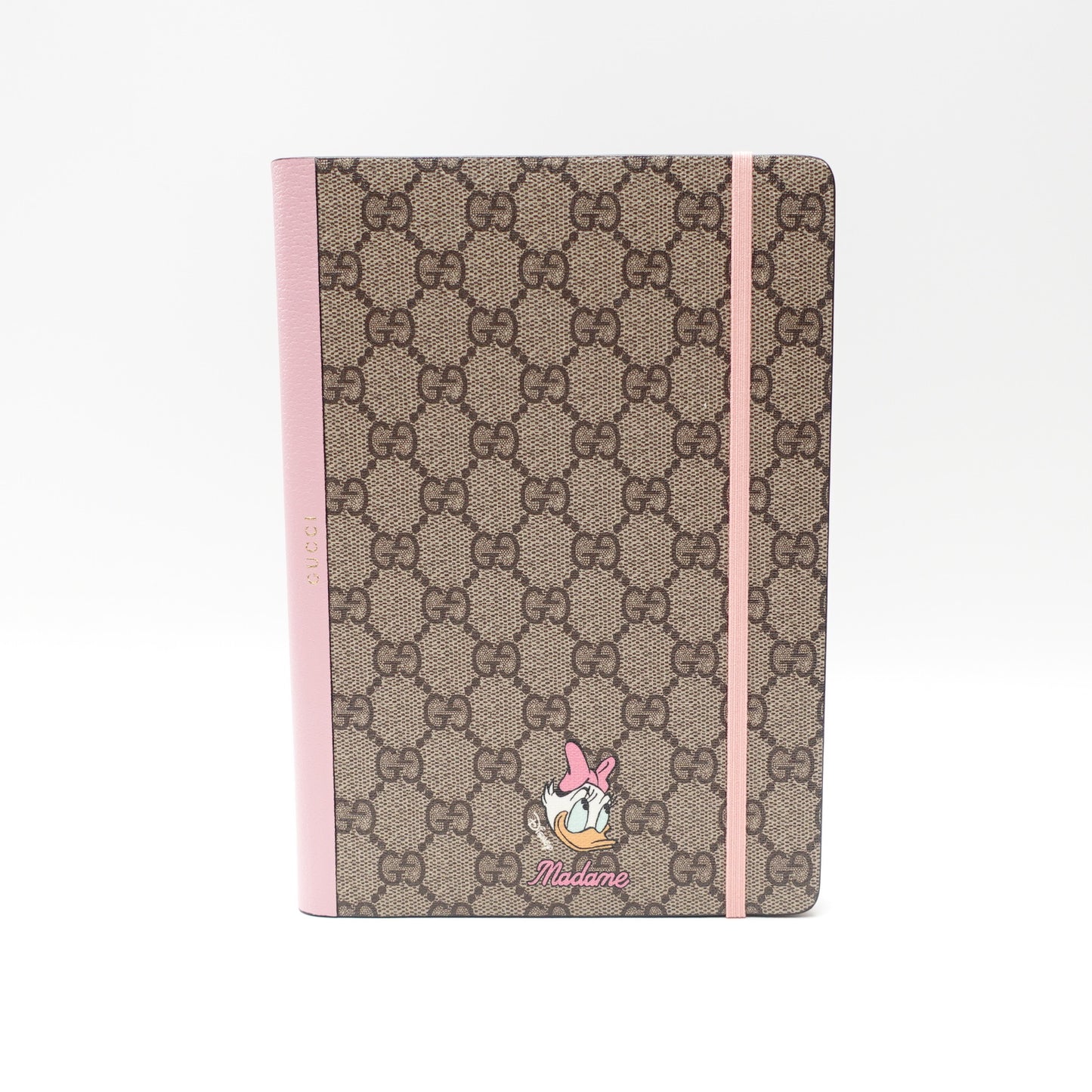 Pre-Owned Gucci Disney GG Brown Coated Canvas Notebook T10469829
